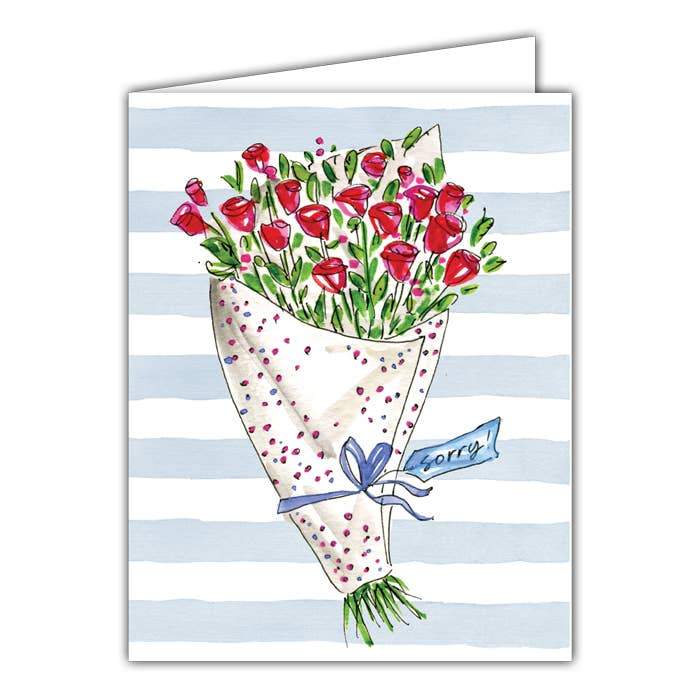 RosanneBeck Collections - Sorry Small Folded Greeting Card