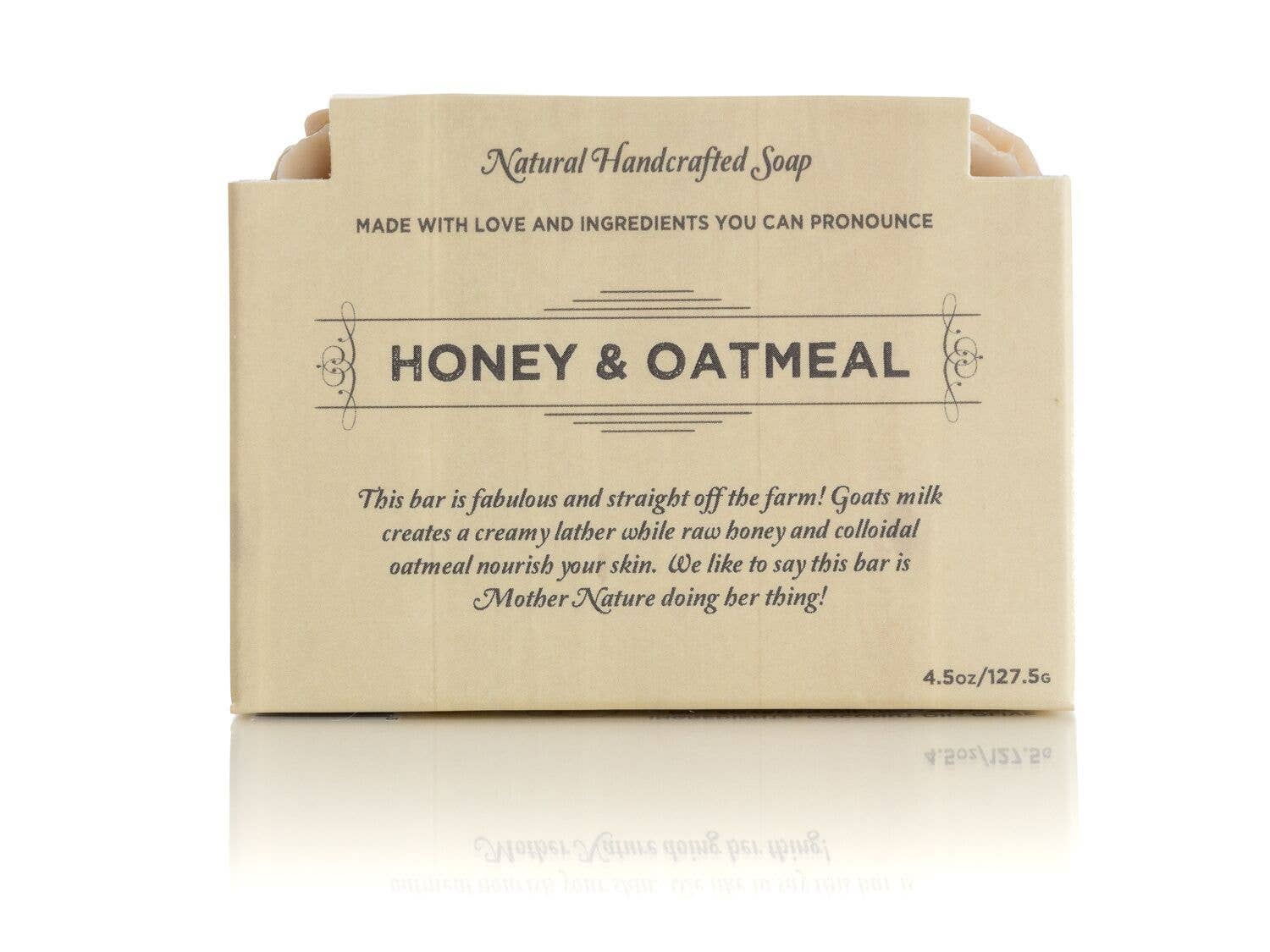 Kuhdoo Soap - Honey and Oatmeal Bar Soap