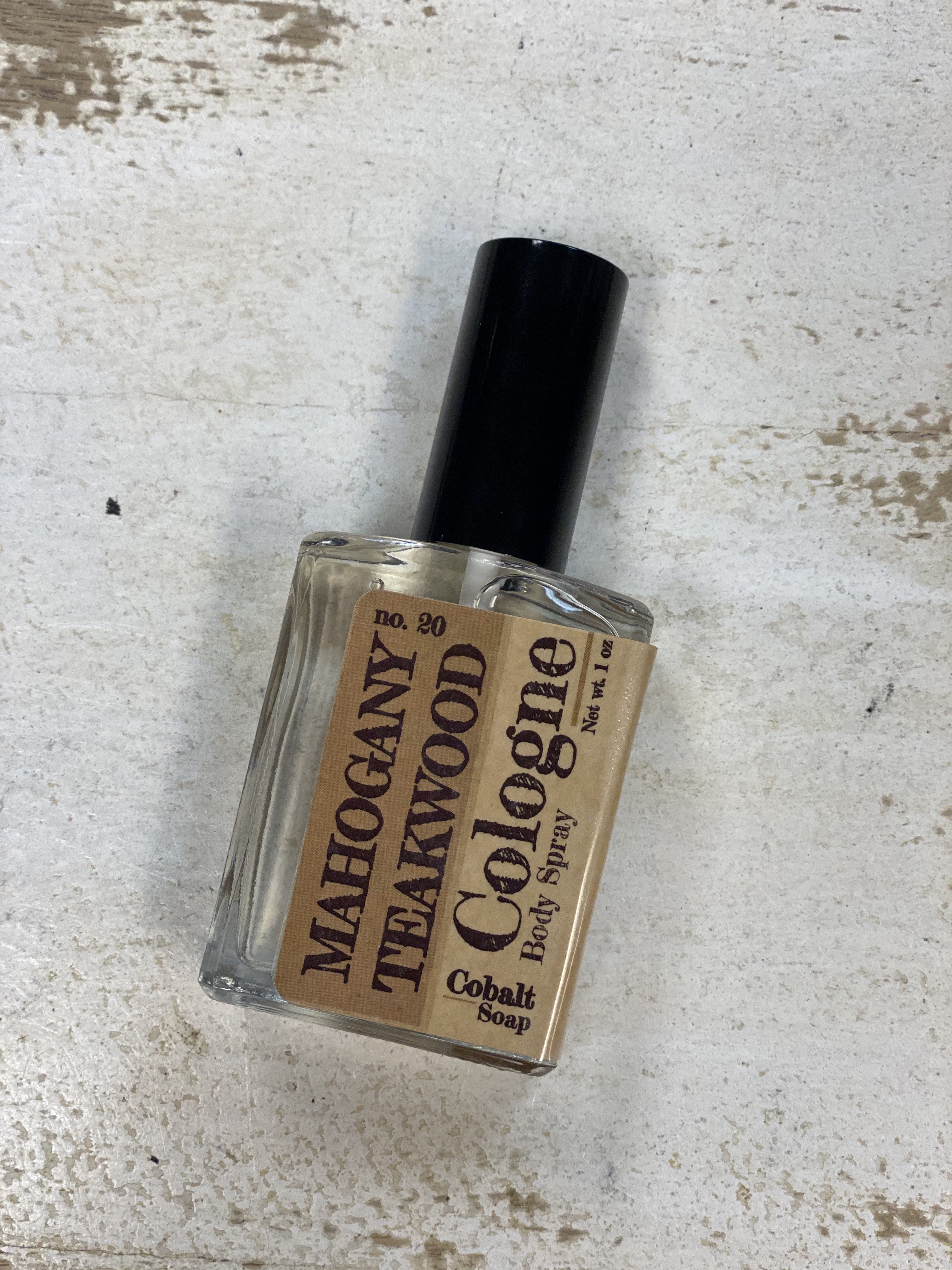 Cobalt Soap Co. Spray Cologne - Mahogany Teakwood