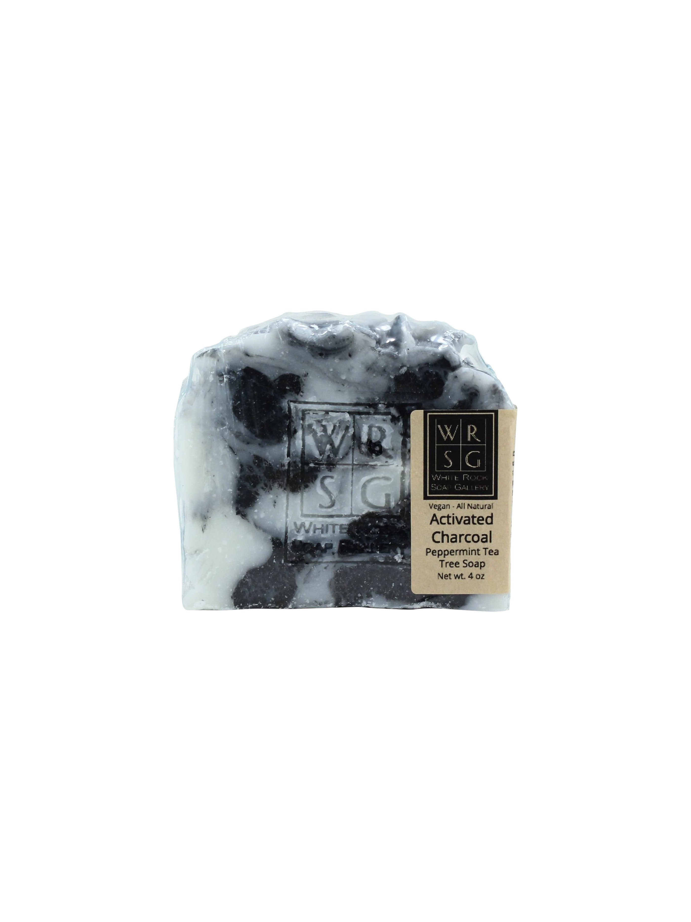 Activated Charcoal with Peppermint Tea Tree Soap