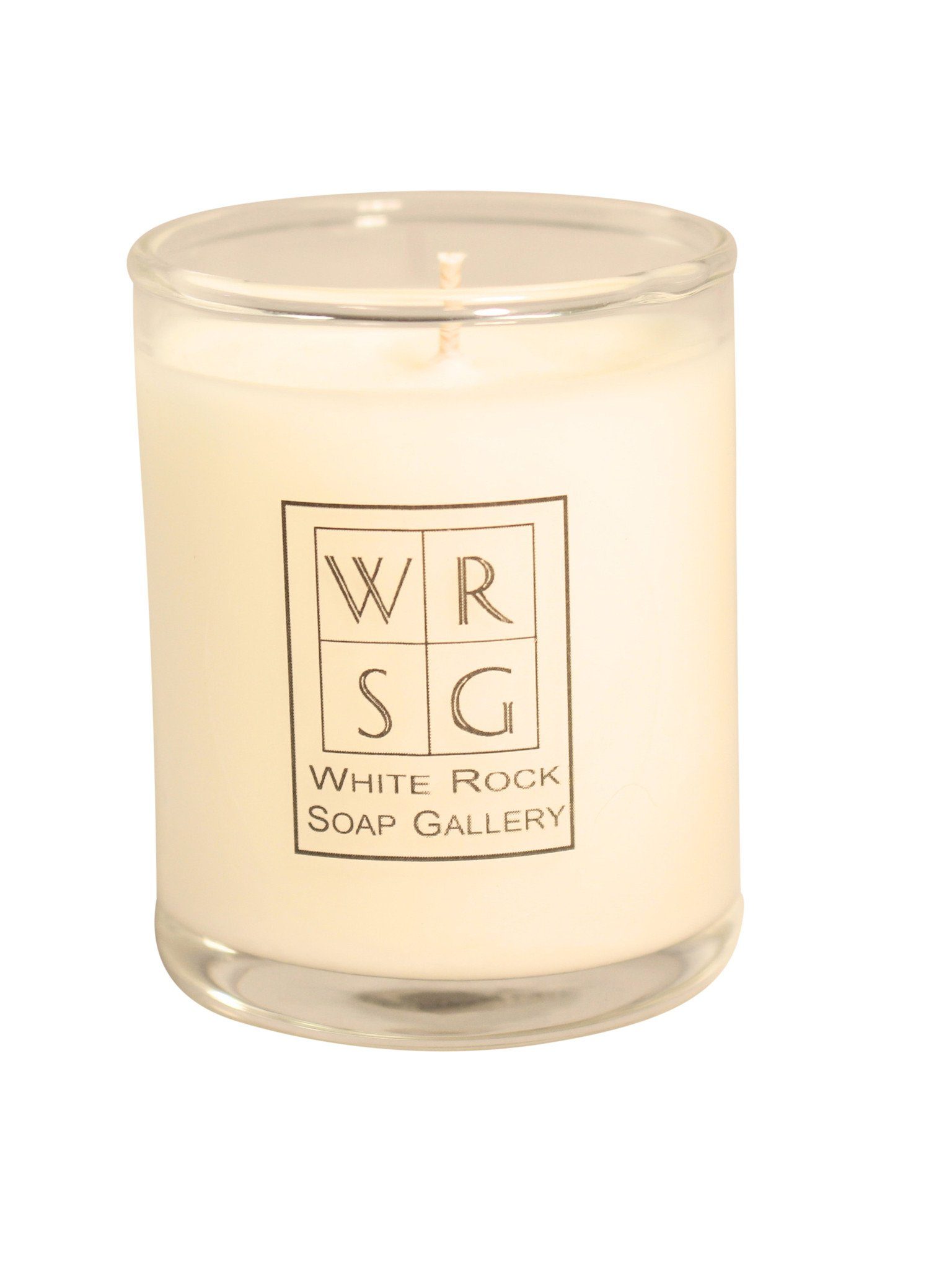 3.5 oz Votive Glass Soy Candle - White Rock Soap Gallery