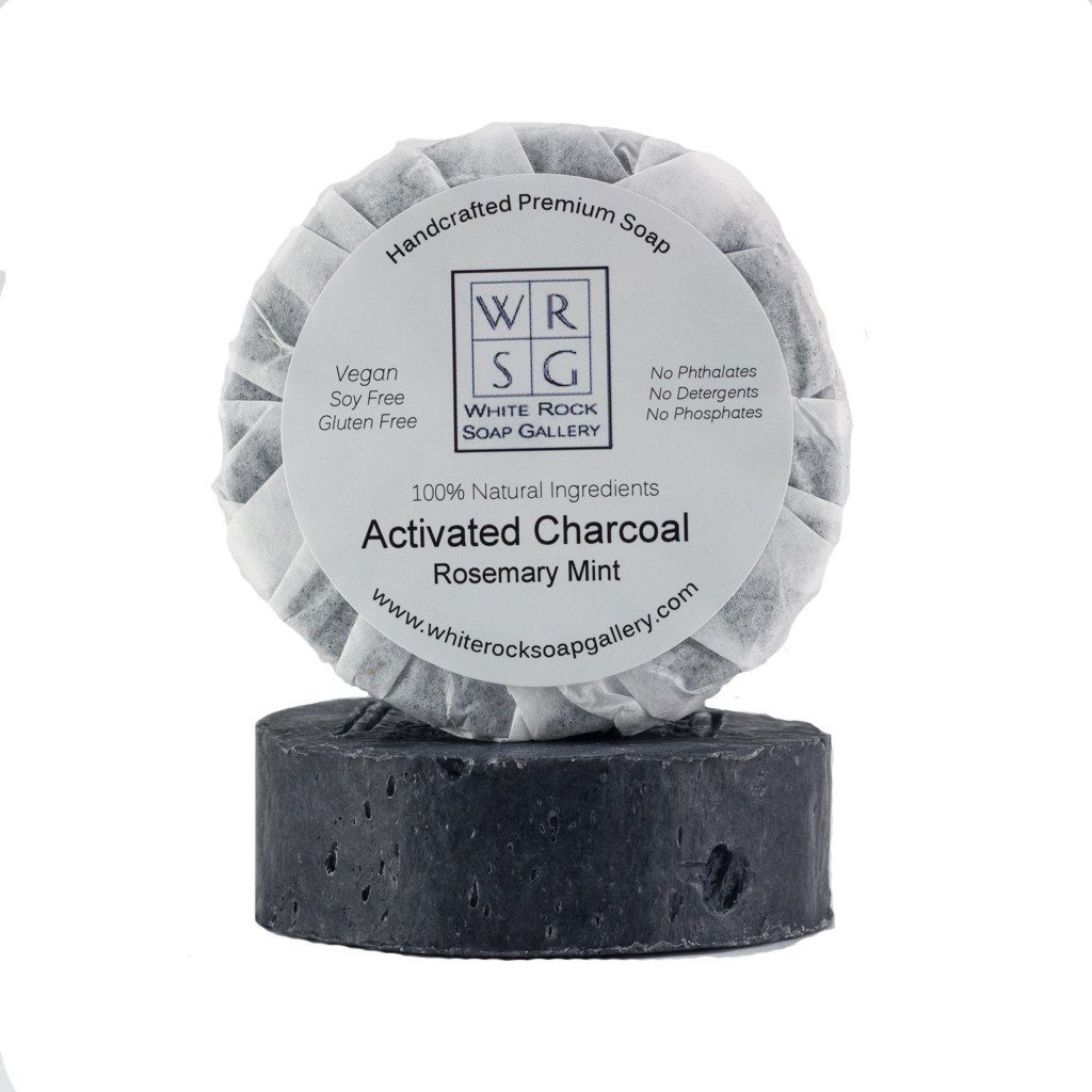 Activated Charcoal Soap - White Rock Soap Gallery