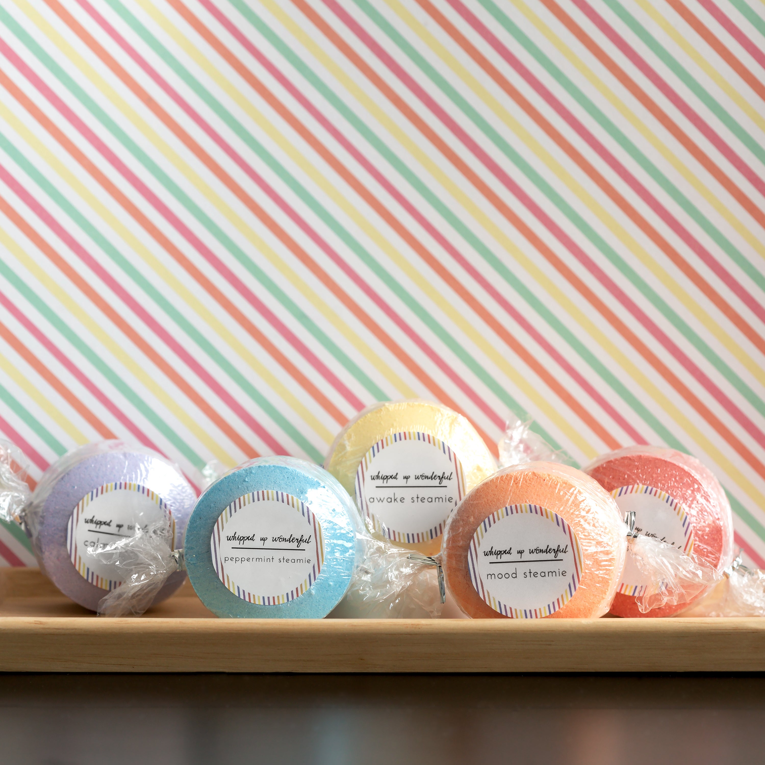Whipped Up Wonderful - Shower Steamie Singles - Simple Packaging