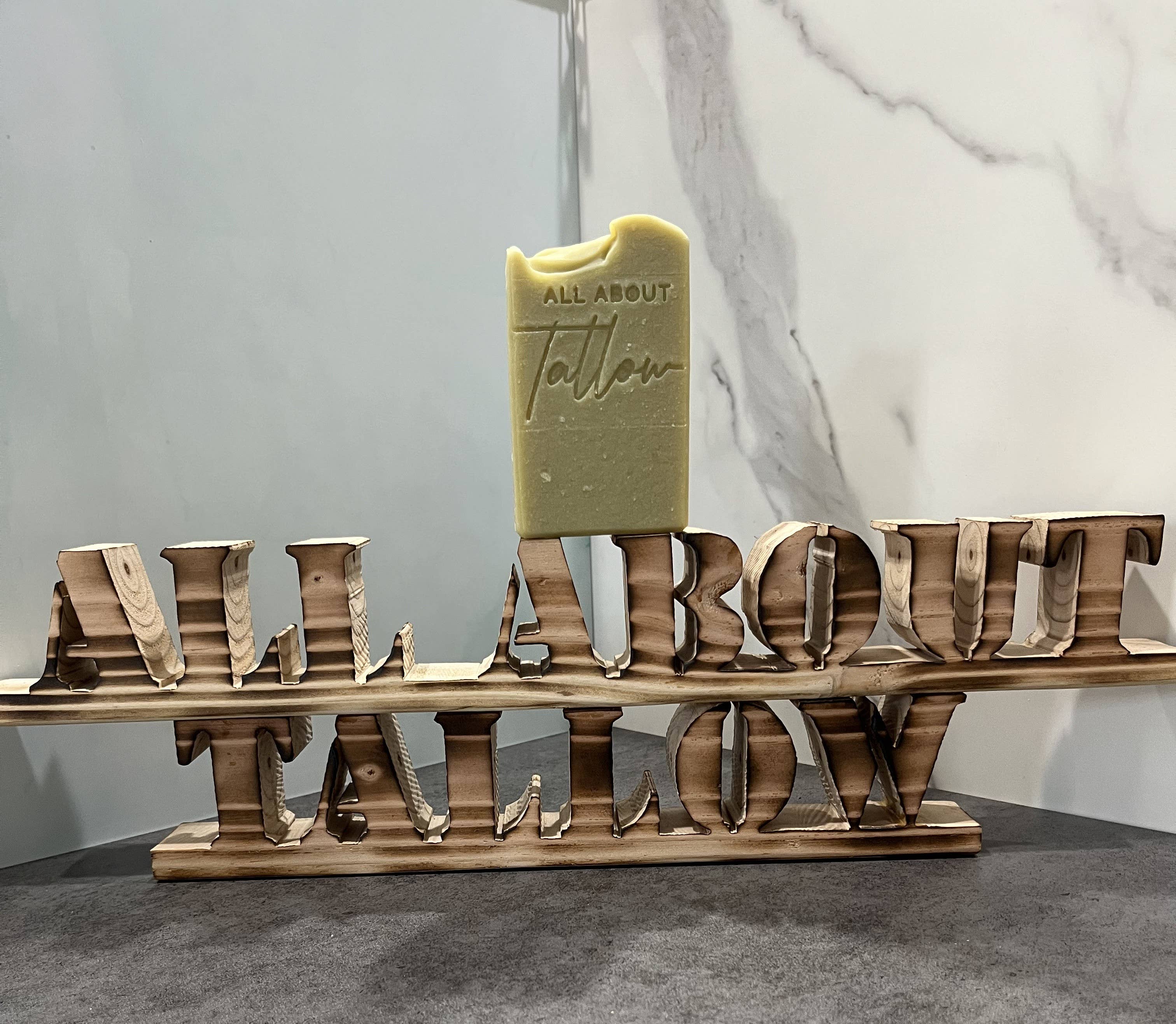 Handcrafted Tallow Soap: Unscented