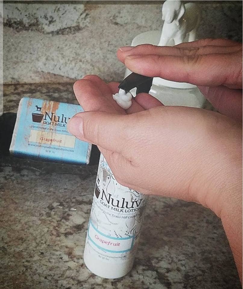 Nuluv Goat Milk Products - Nuluv Goat Milk Lotion 6-oz Pump: Lavender