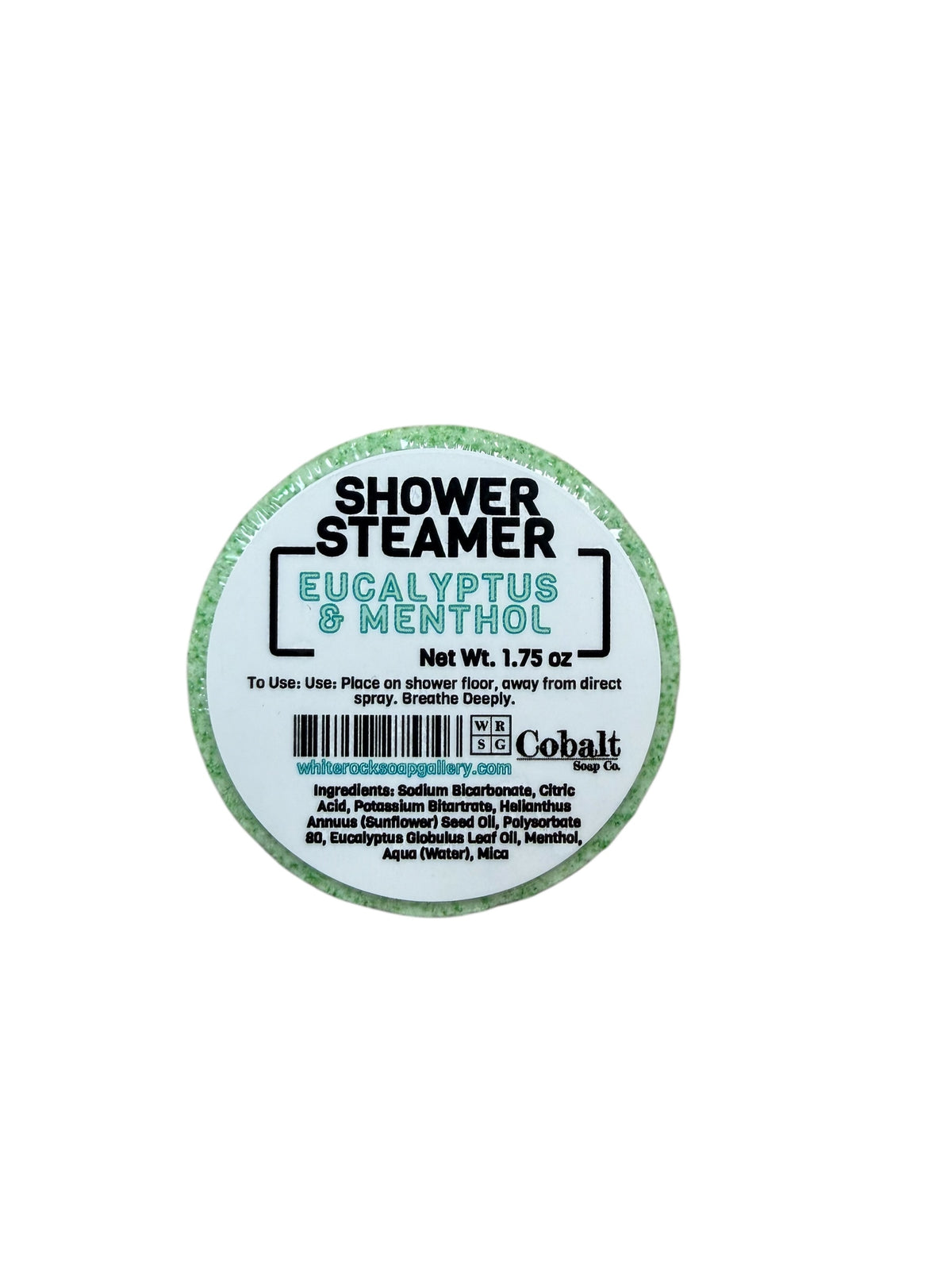 Shower Steamer - Eucalyptus & Menthol — White Rock Soap Gallery