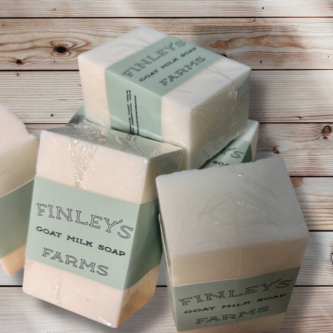 Finleys Farms - Finley’s Farms Goat Milk Soap Bar-Handmade, Natural Skincare: Classic Cowboy
