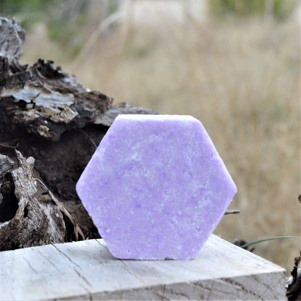 Sheepish Grins - Solid Shower Bars and Conditioner Bars: Lemon Lavender / Set of Both