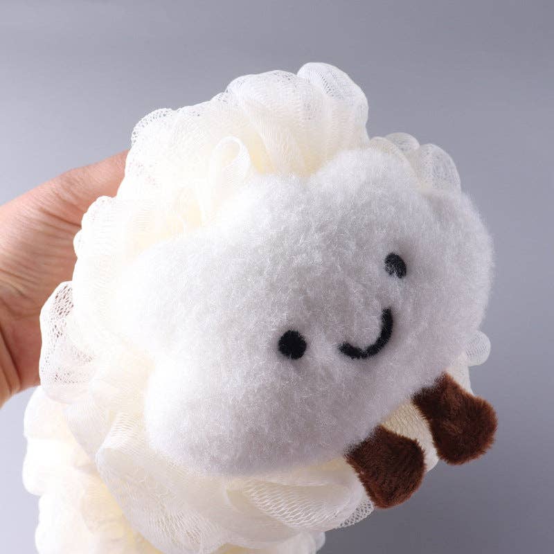 Cloud Shower Pouf