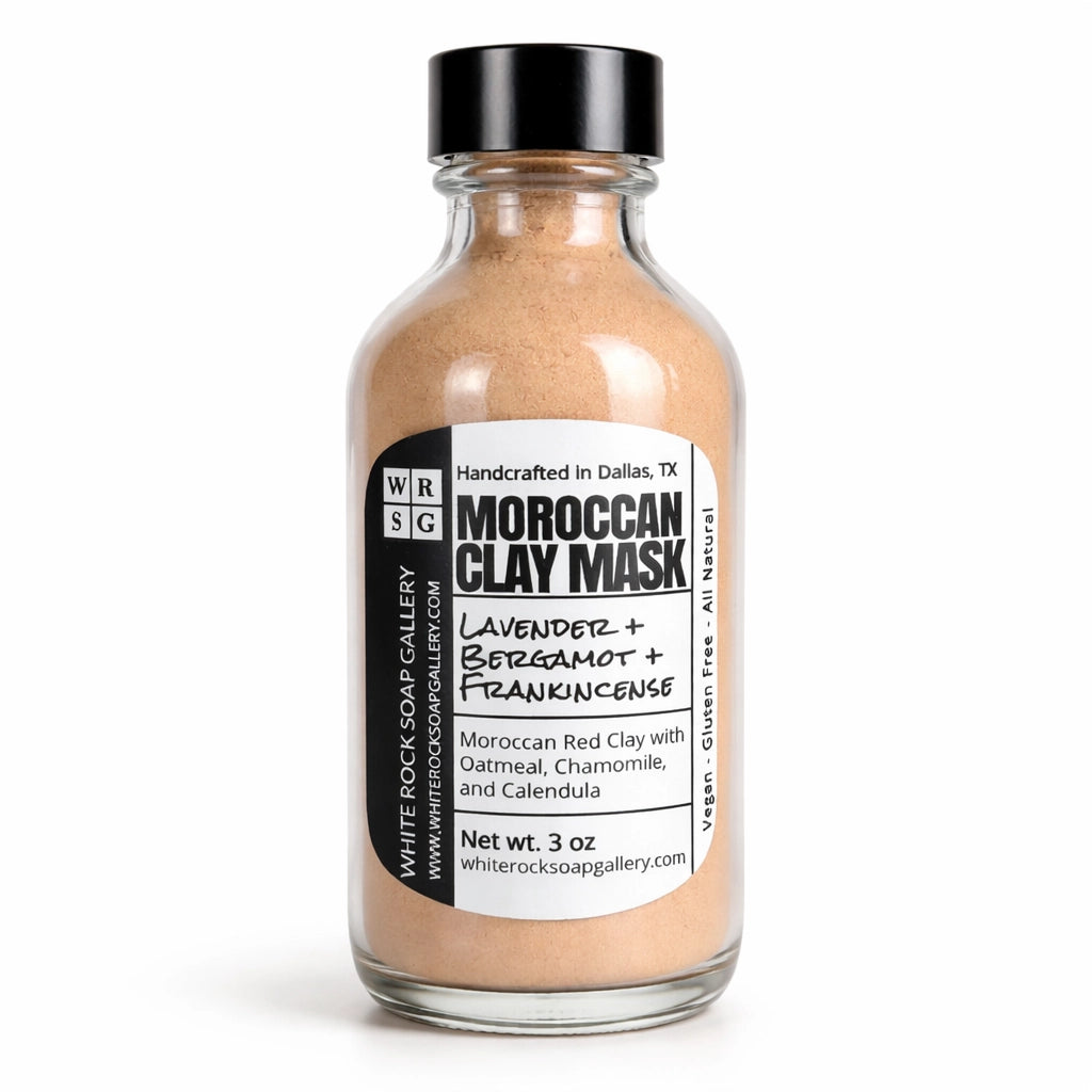 Moroccan Red Clay (Rhassoul) Face Mask