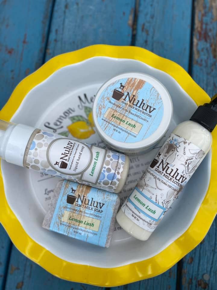 Nuluv Goat Milk Products - Nuluv Goat Milk Lotion 6-oz Pump: Lavender