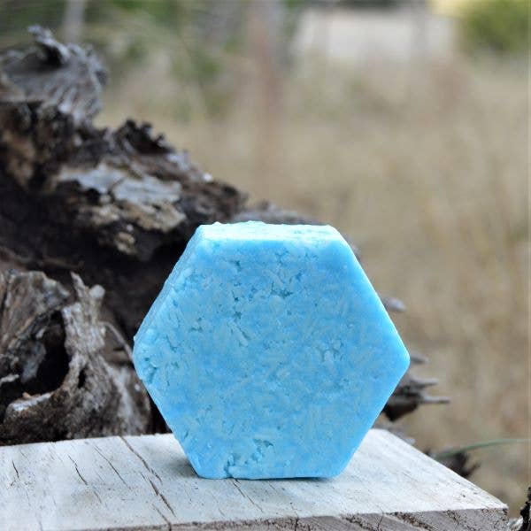 Sheepish Grins - Solid Shower Bars and Conditioner Bars: Lemon Lavender / Set of Both