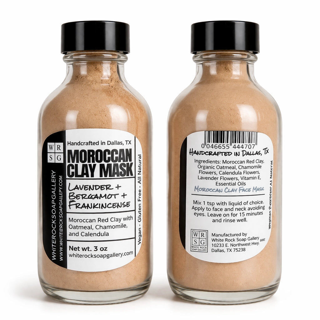 Moroccan Red Clay (Rhassoul) Face Mask