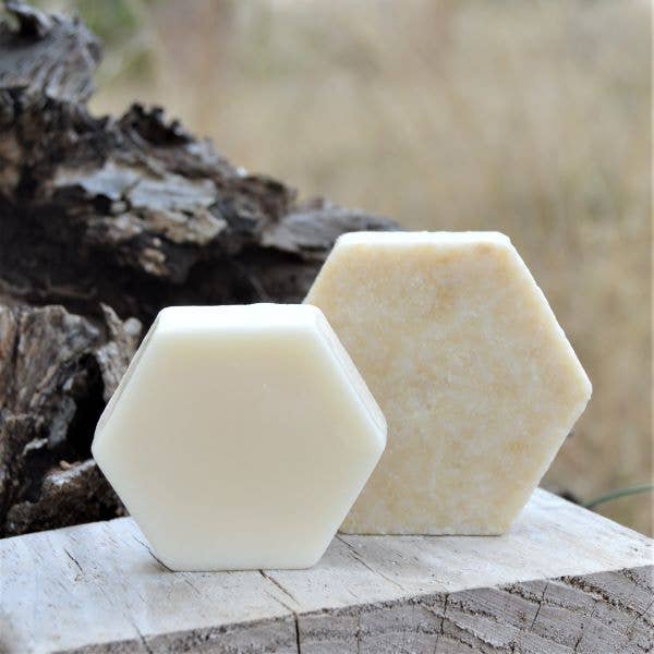 Sheepish Grins - Solid Shower Bars and Conditioner Bars: Lemon Lavender / Set of Both