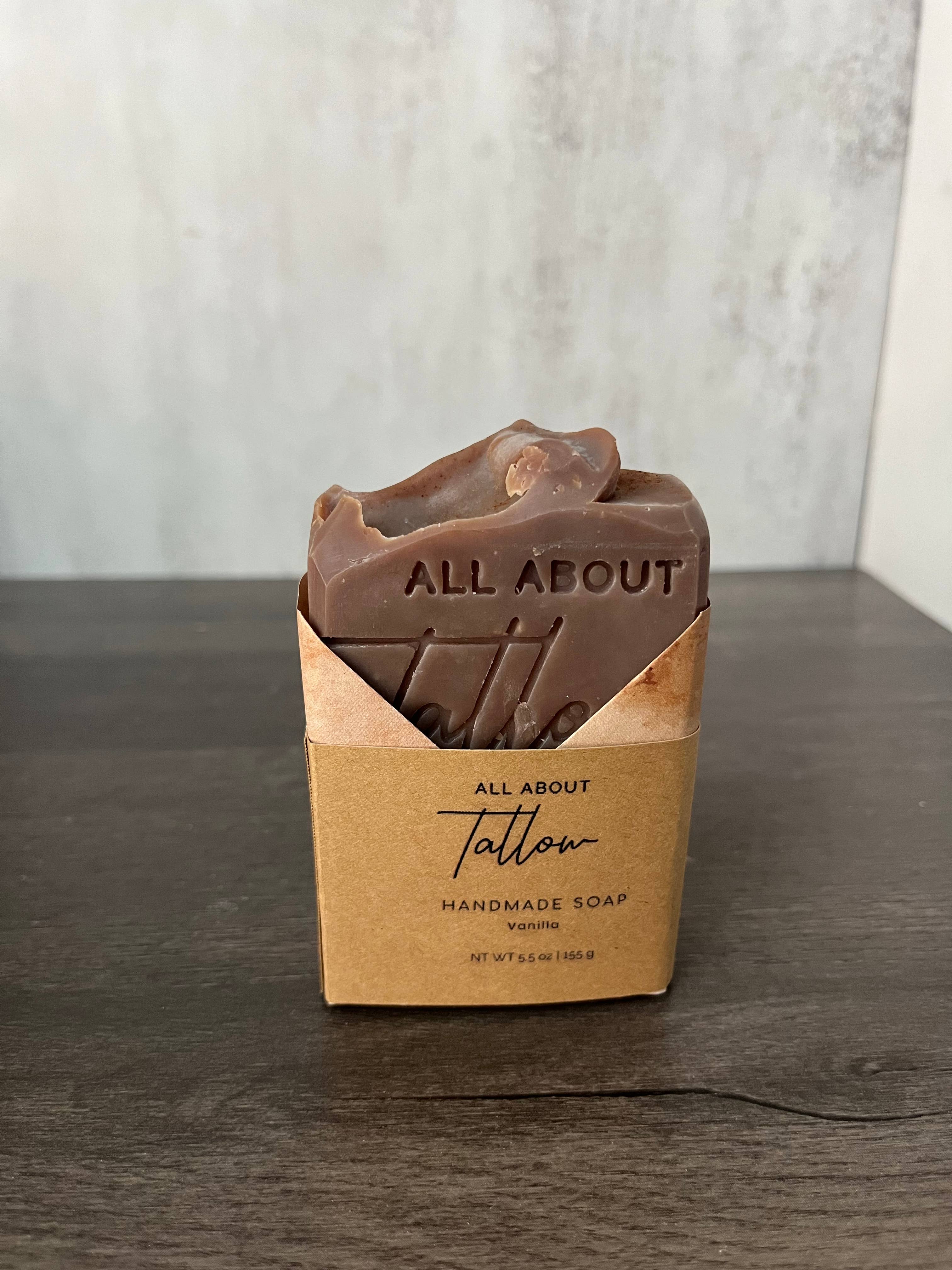 Handcrafted Tallow Soap: Unscented