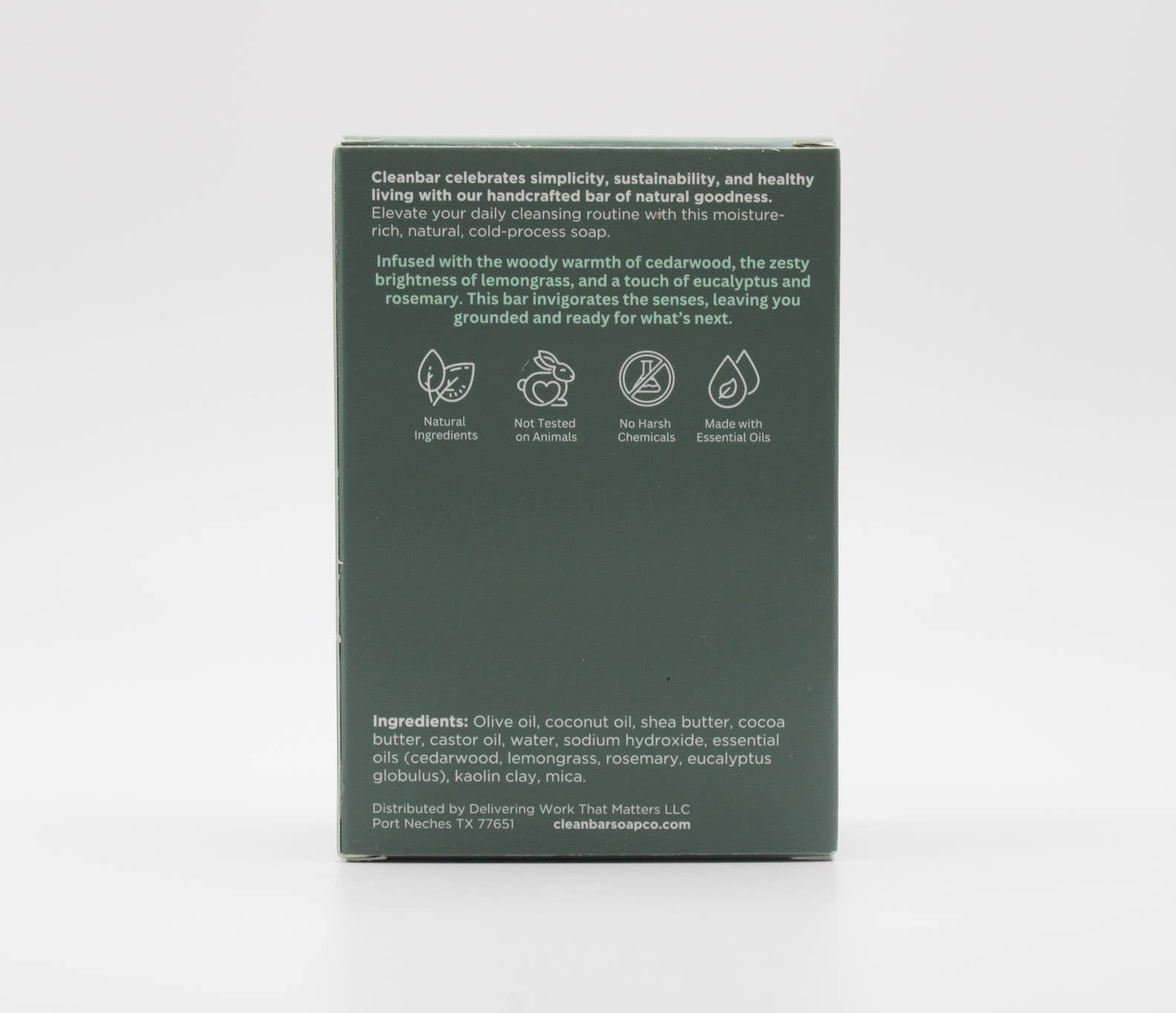 You Clean Up Good - Cedarwood and Lemongrass Bar Soap