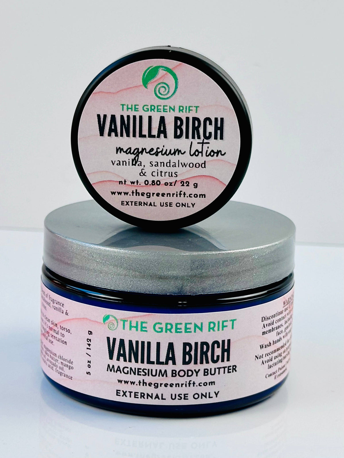 The Green Rift - Vanilla Birch Magnesium Body Crème: 4 oz — White Rock ...