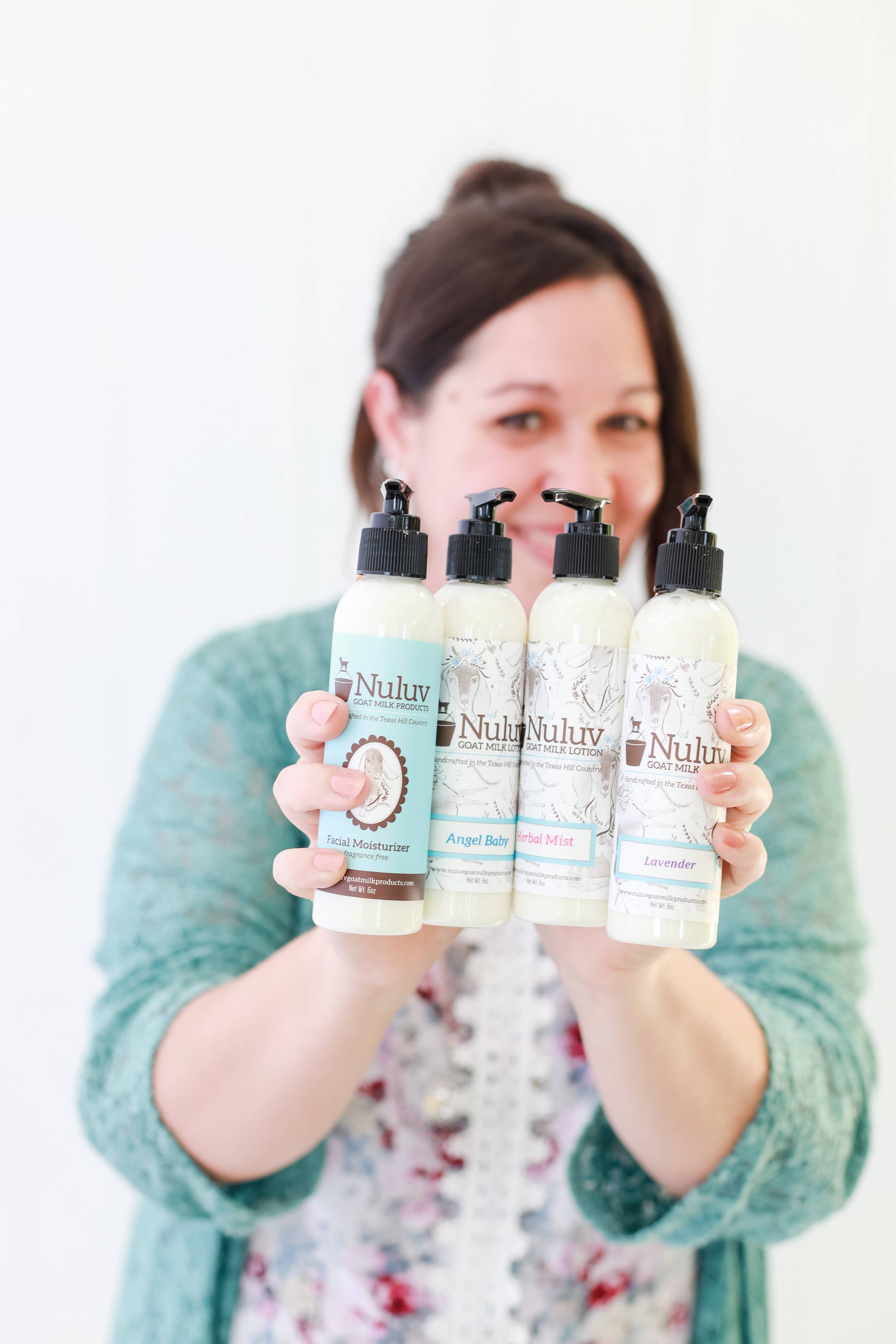 Nuluv Goat Milk Products - Nuluv Goat Milk Lotion 6-oz Pump: Lavender