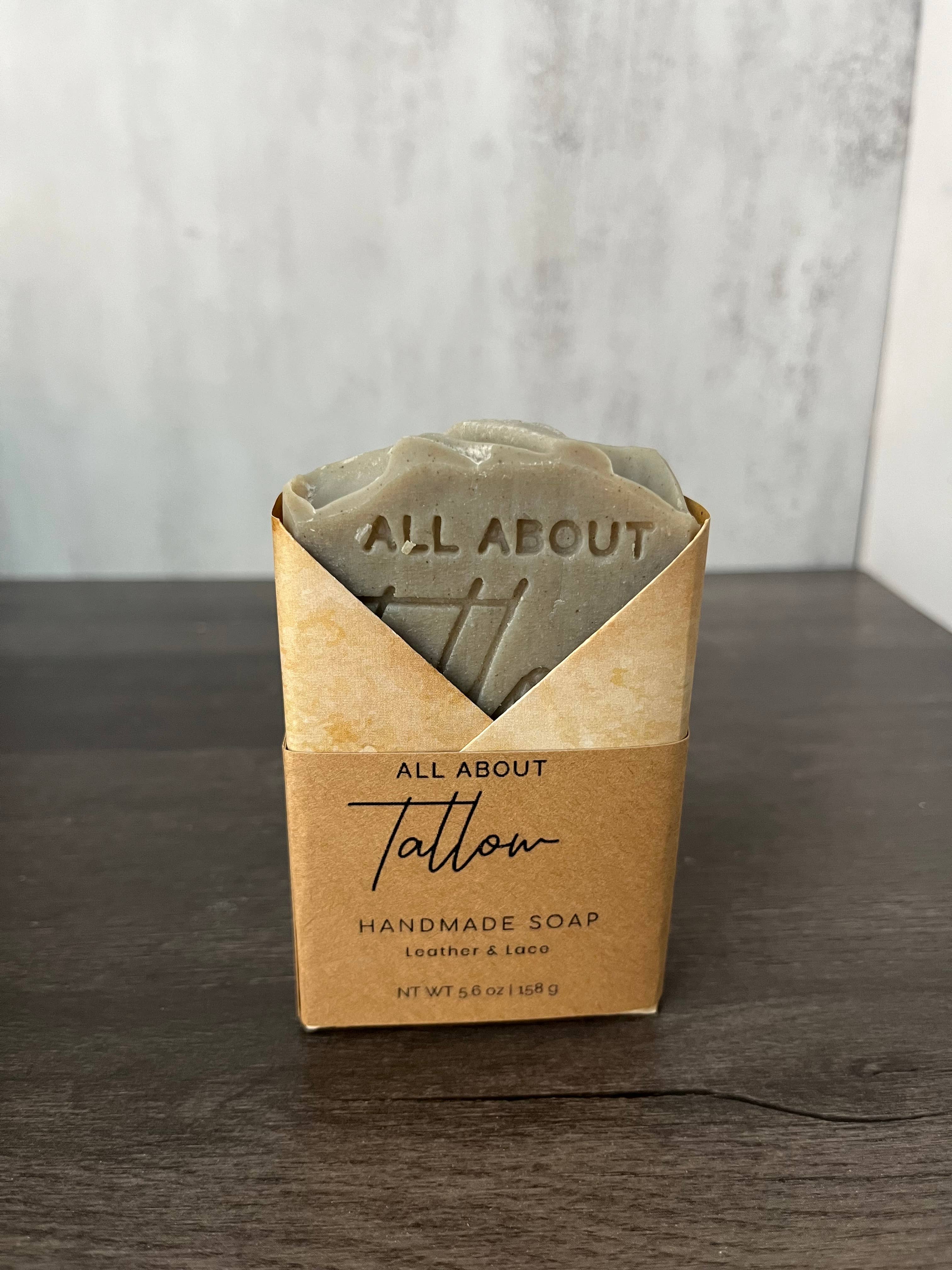 Handcrafted Tallow Soap: Unscented