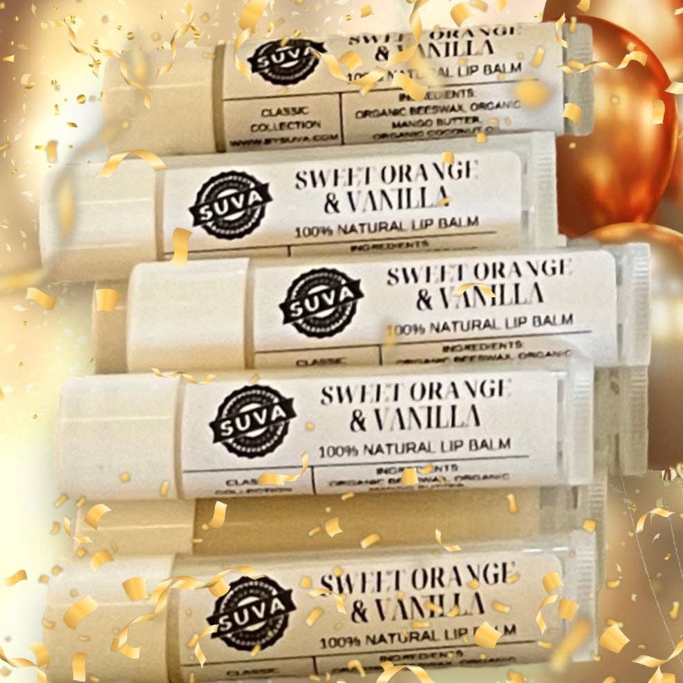 Lip Balm: Regular Lip Balm tube (Sweet Orange & Vanilla)