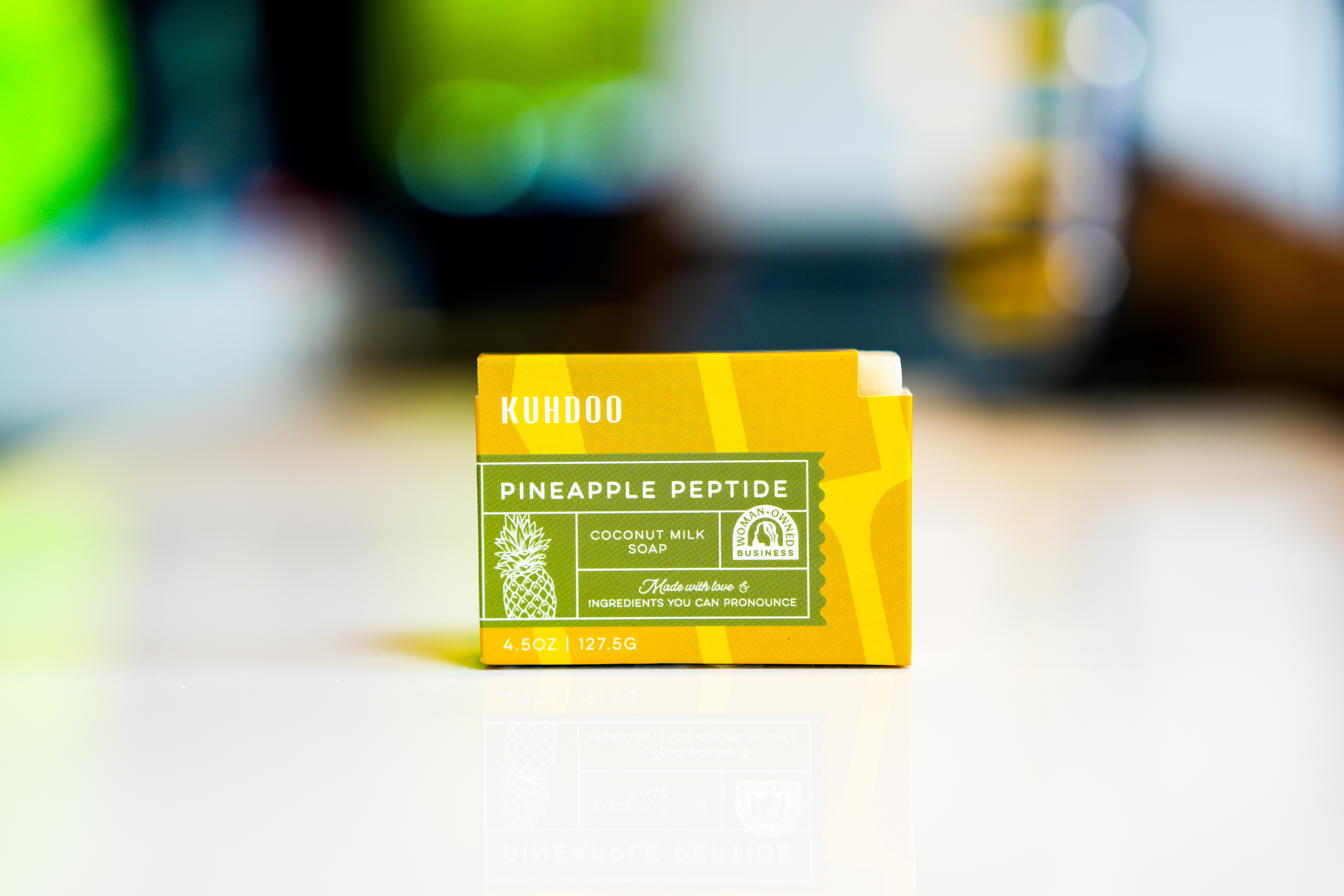 Kuhdoo Soap - Pineapple Peptide Bar Soap