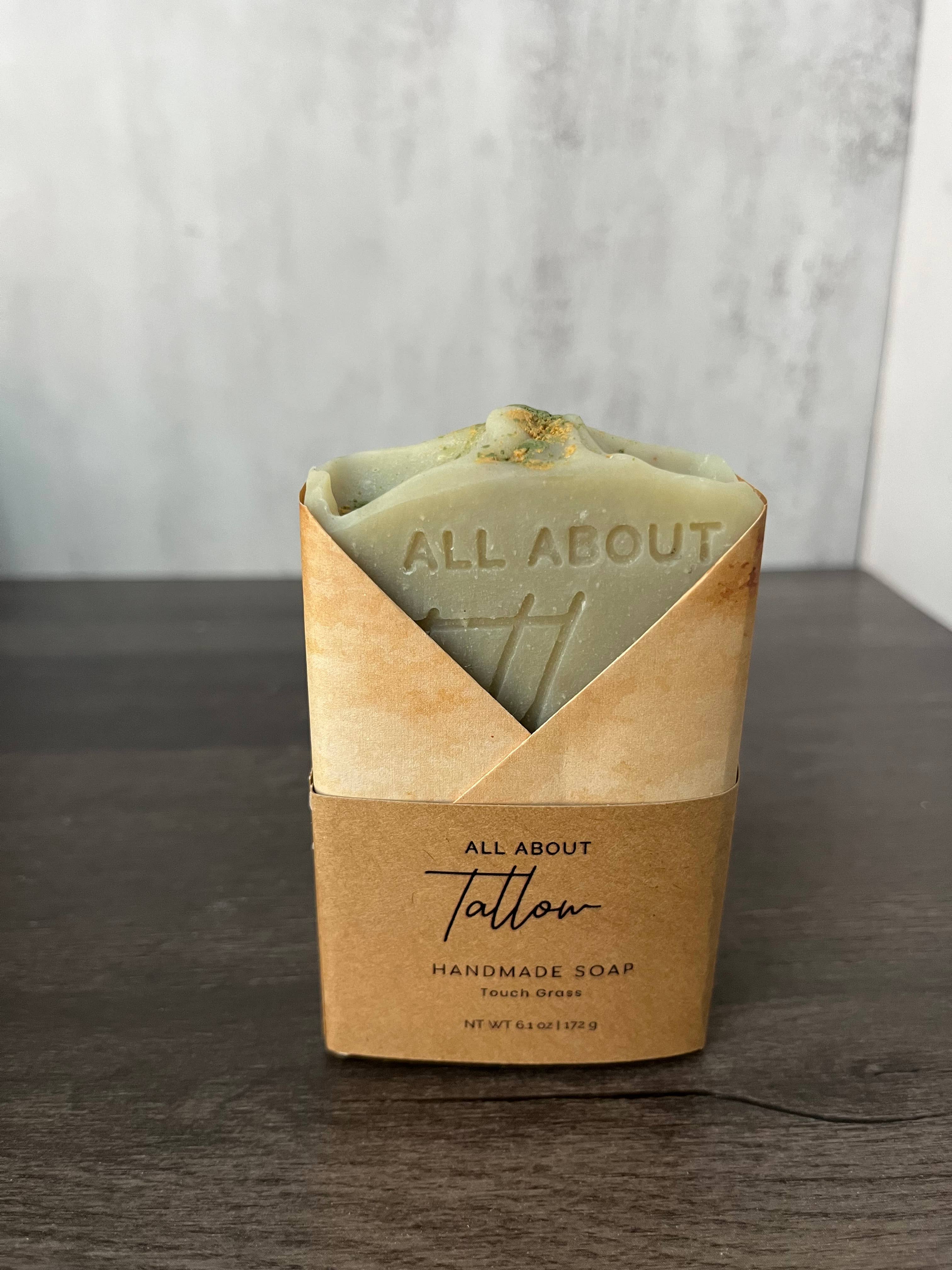 Handcrafted Tallow Soap: Sandalwood