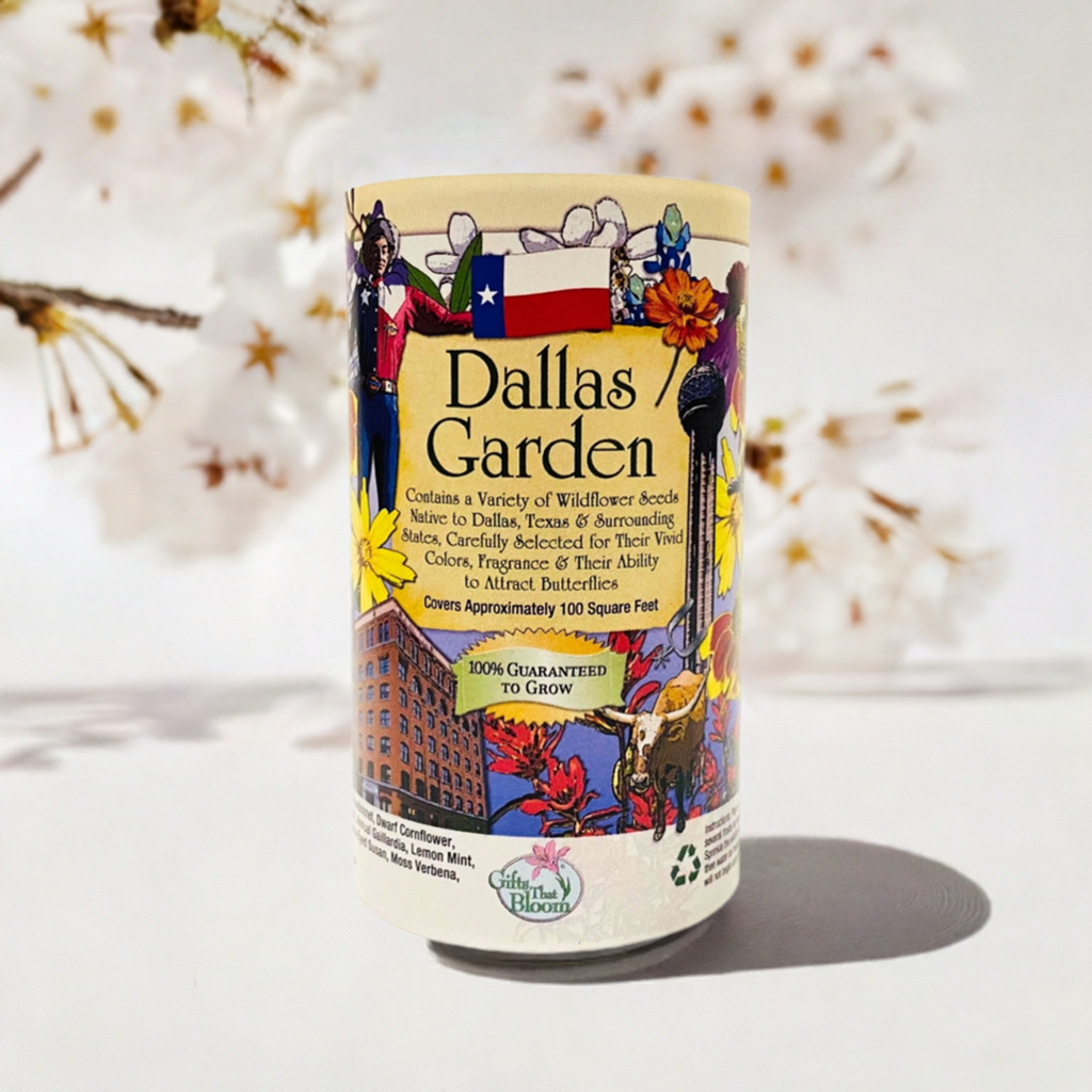 Dallas Shaker Garden Can Seed Kit