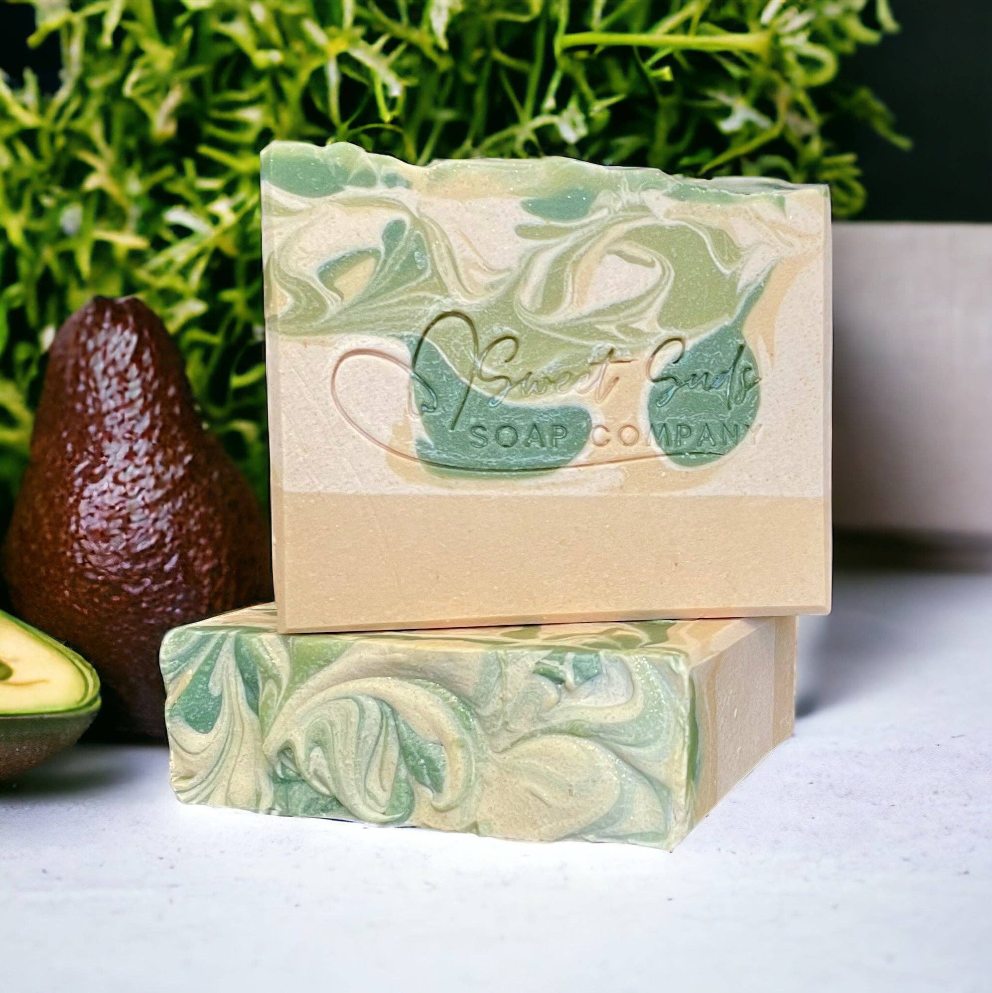 Avocado Lemongrass Goat Milk Soap