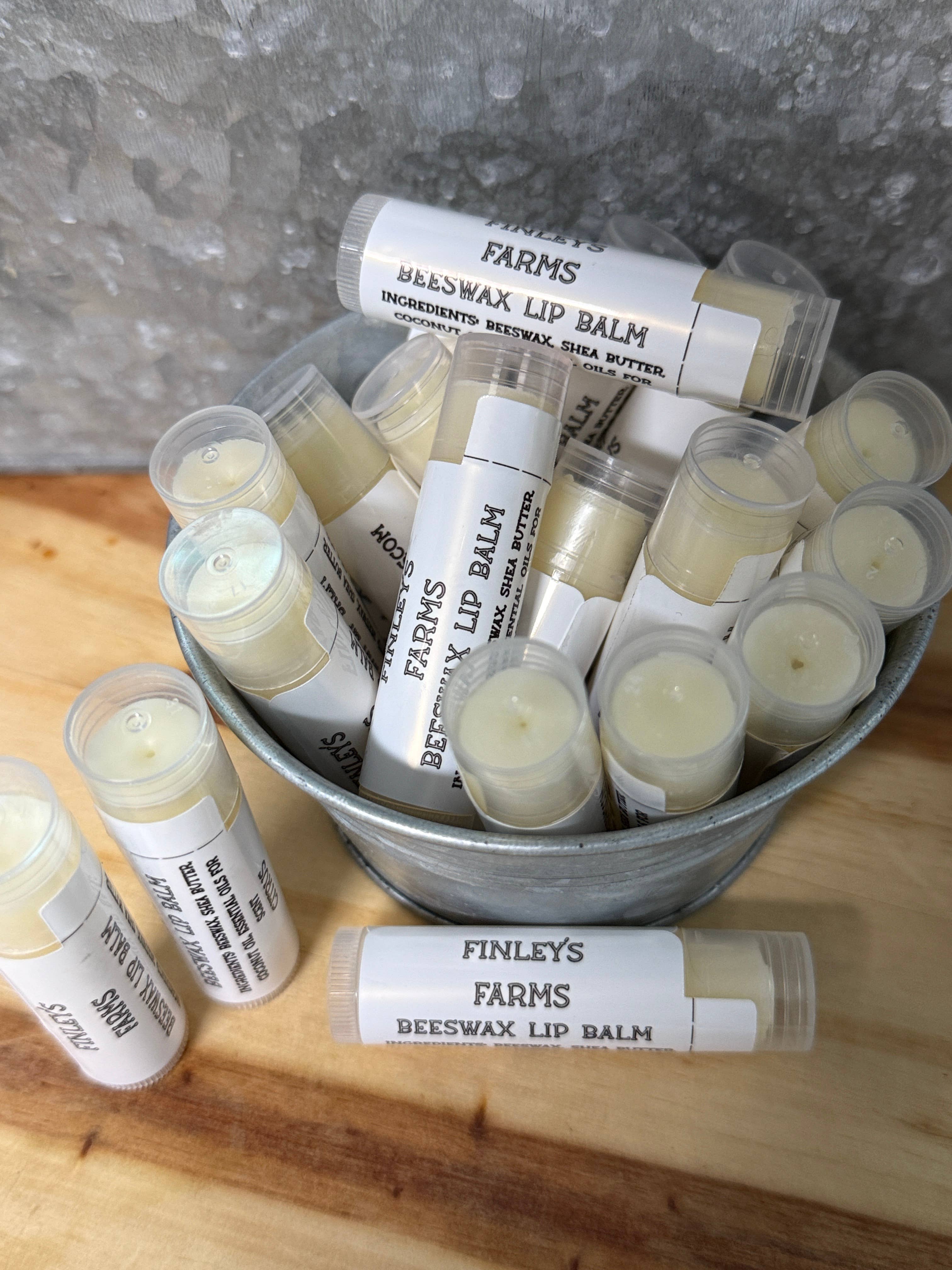 Finleys Farms - Finley’s Farms Beeswax Lip Balm – Citrus Blend