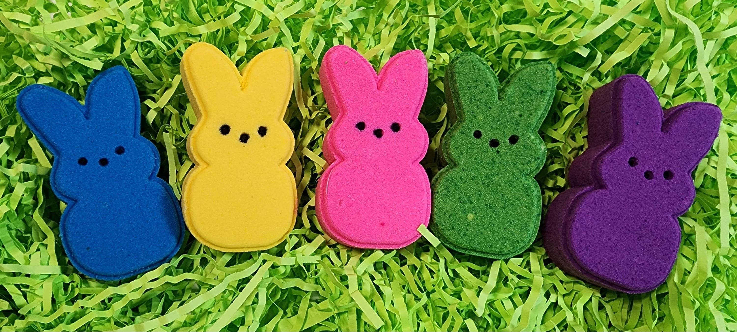 Peeps Easter Bunny Bath Bombs - Candy Crush