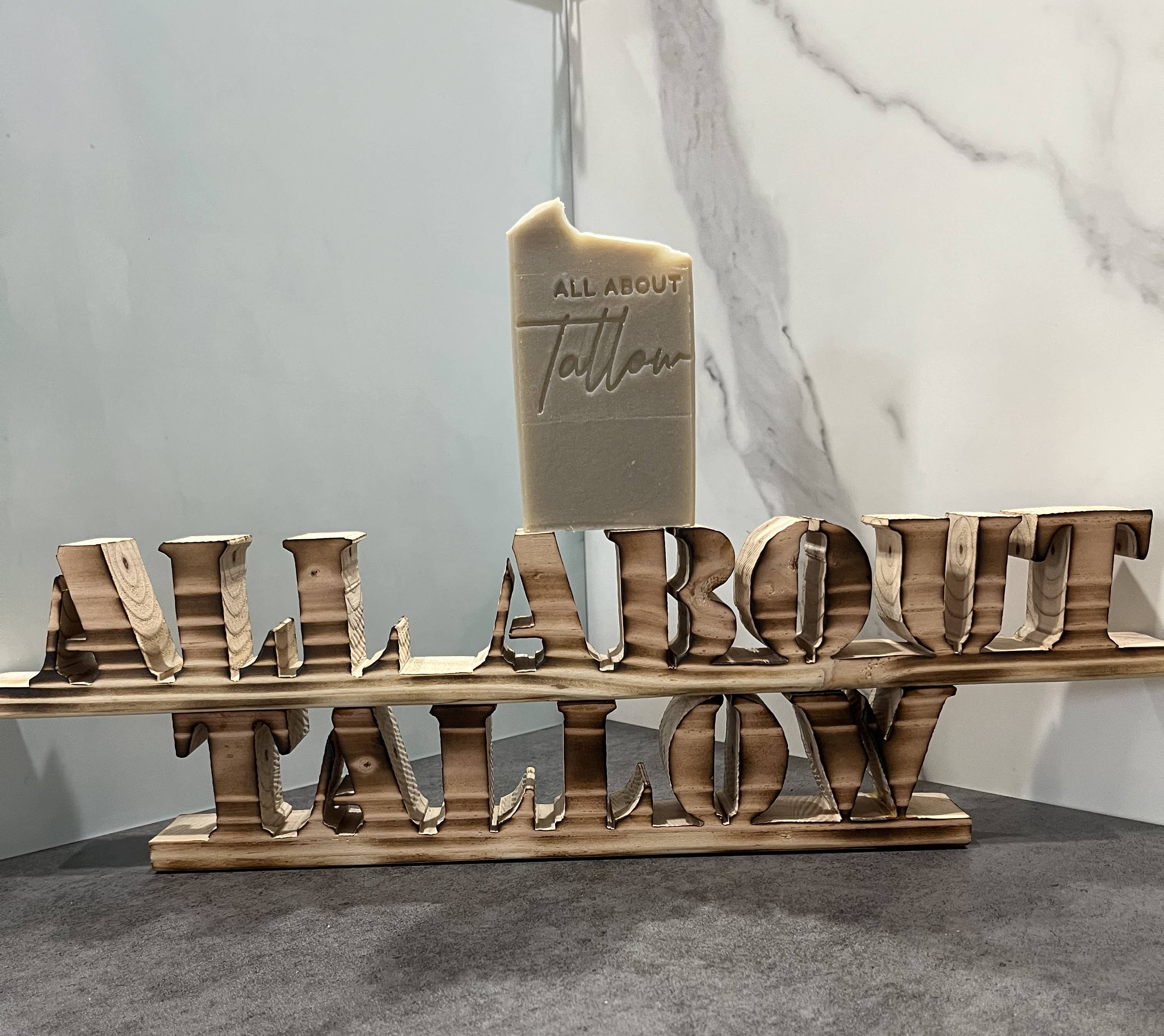 Handcrafted Tallow Soap: Unscented