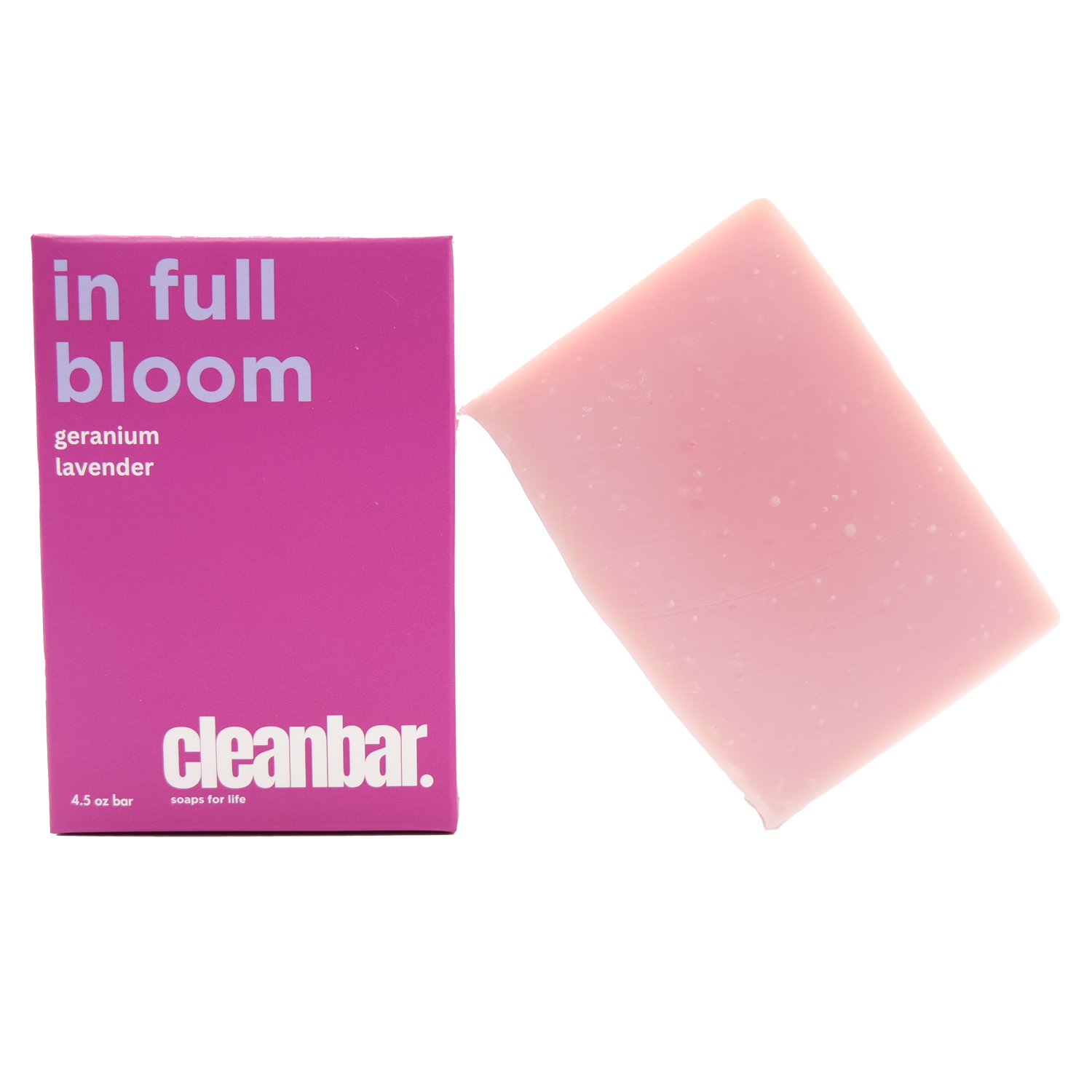 In Full Bloom - Geranium and Lavender Bar Soap