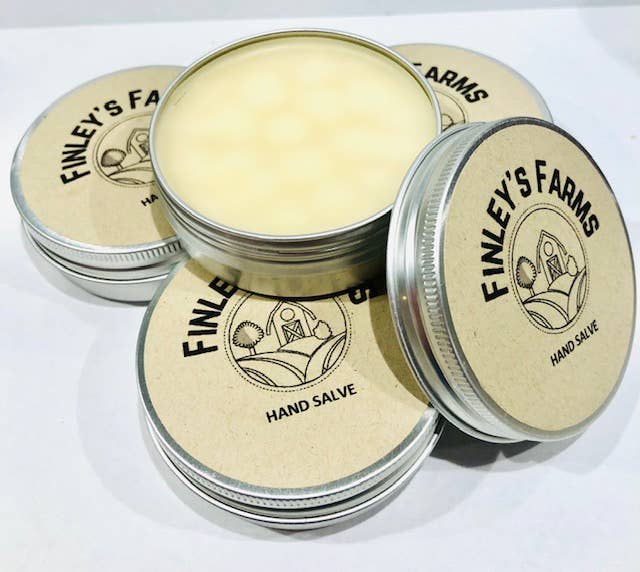 Finleys Farms - Beeswax Hand Salve/Balm: Oatmeal and Honey