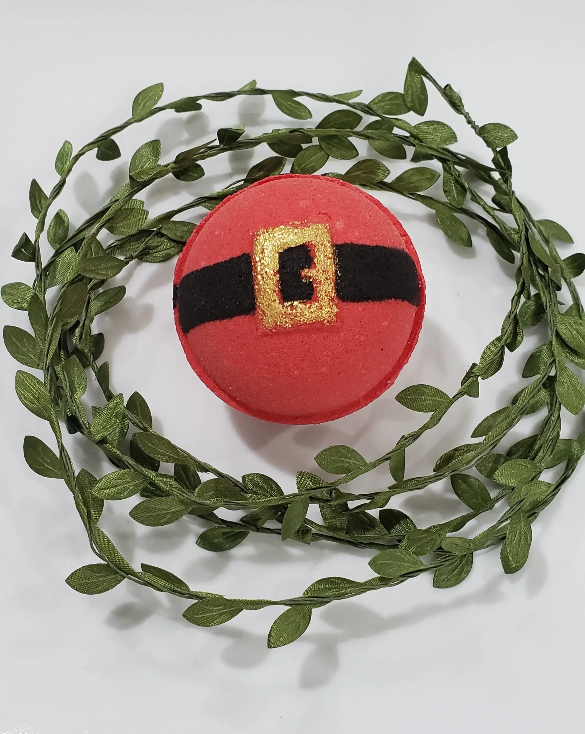 Santa Belt Bath Bomb - Hot Cocoa Fragrance