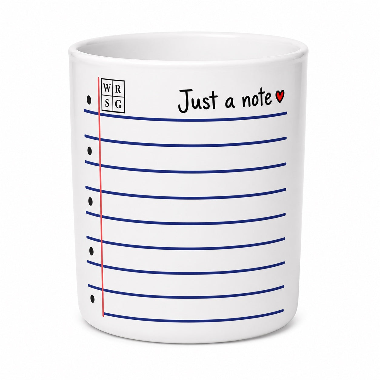 Just a Note ❤️ Candle – Blank Page