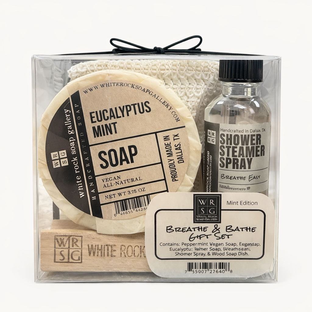 Breathe & Bathe Gift Set - Mint Edition