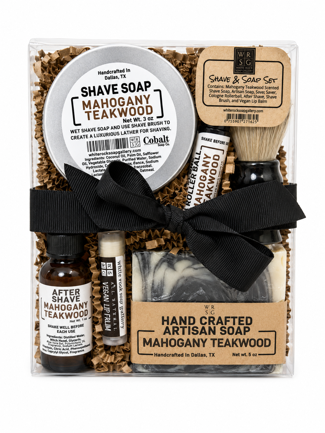 Kit de jabón y afeitado Cobalt Soap Co.