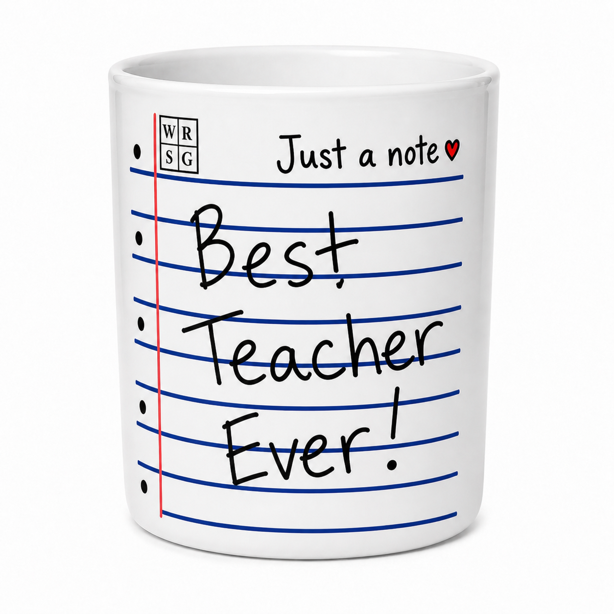Just a Note ❤️ Candle – Blank Page