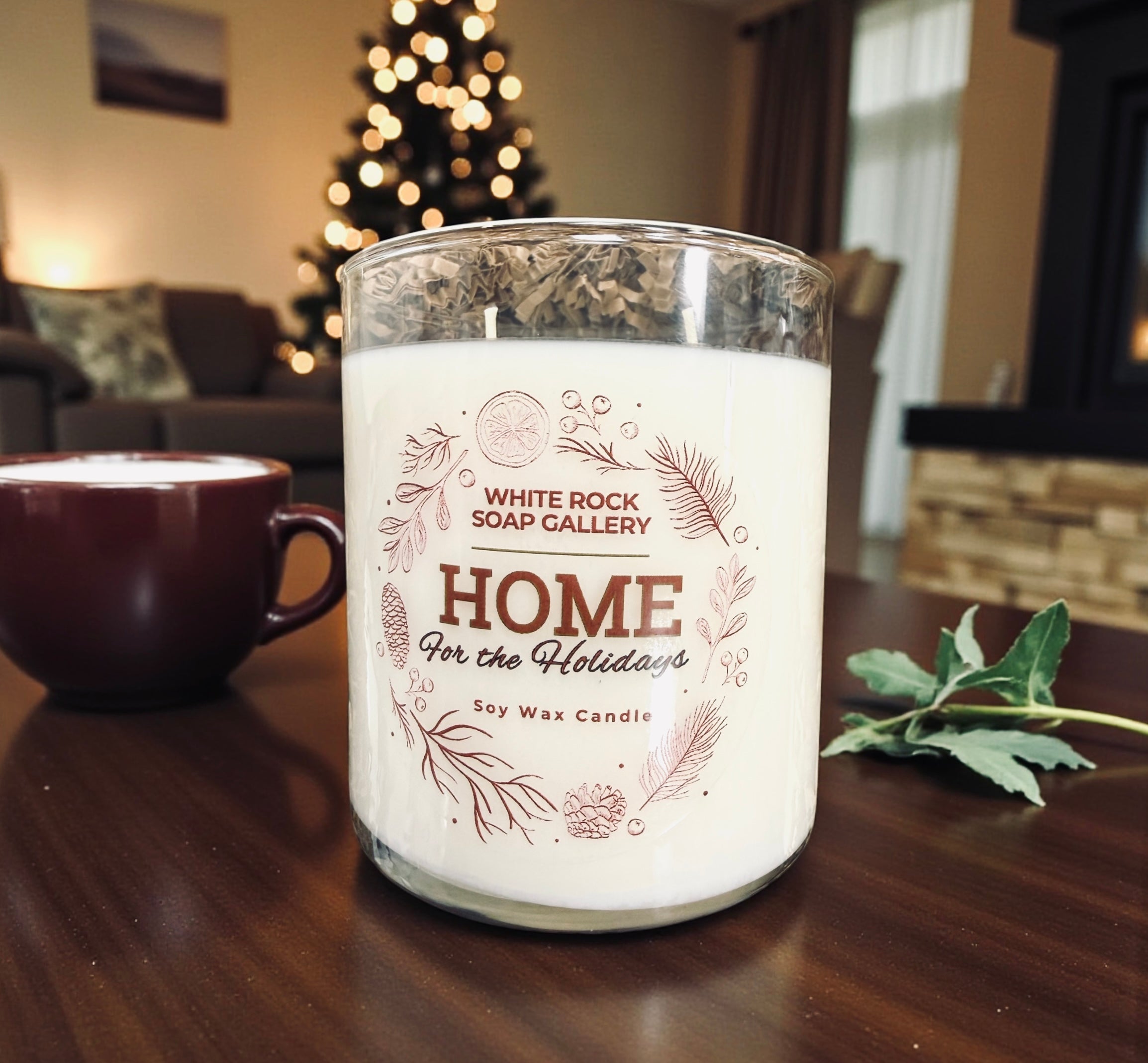 Home for the Holidays — 2-Wick Soy Wax Candle (22 oz Jar)