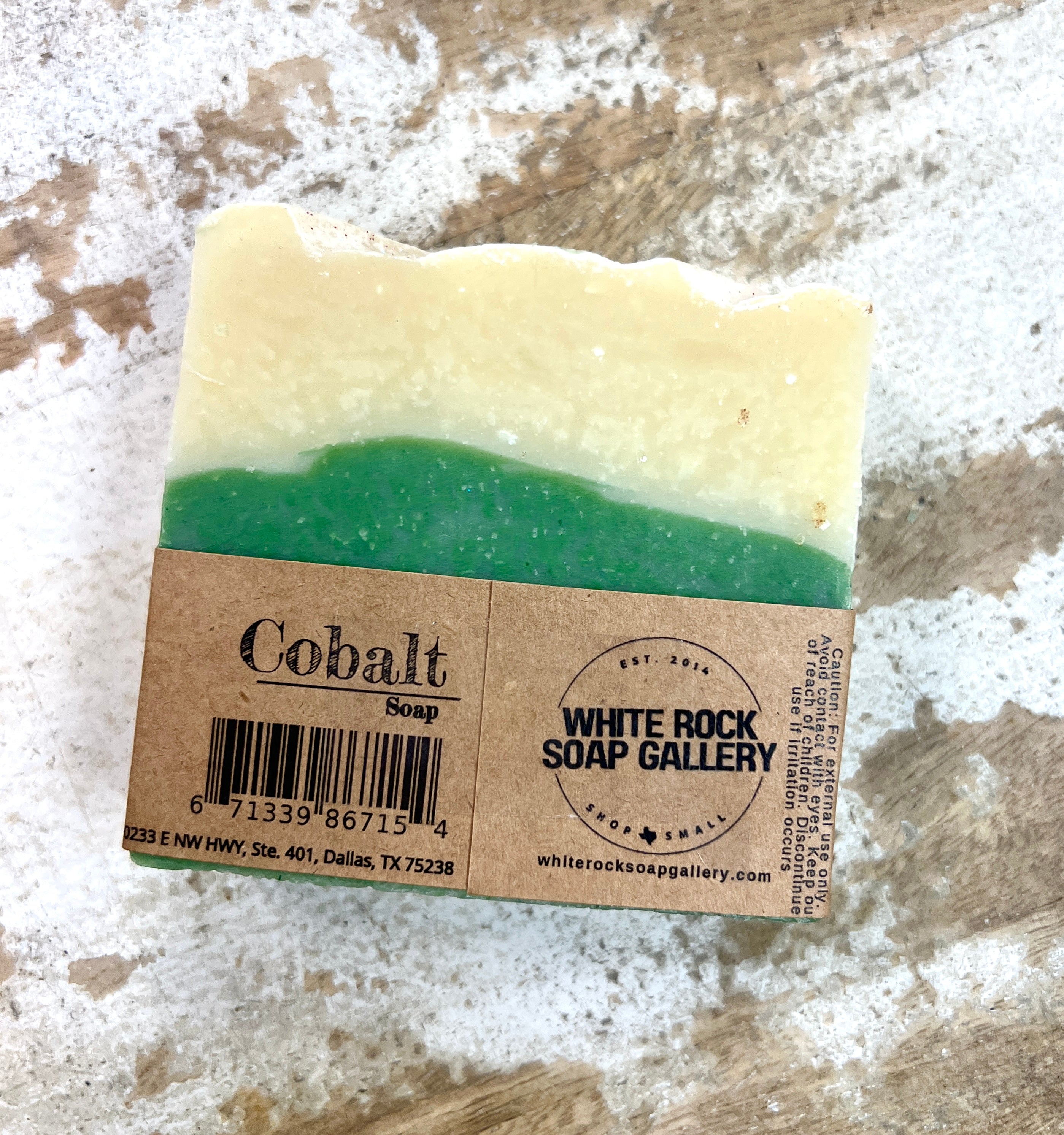 Jabón de cobalto no. 12.25 - Mañana de Navidad