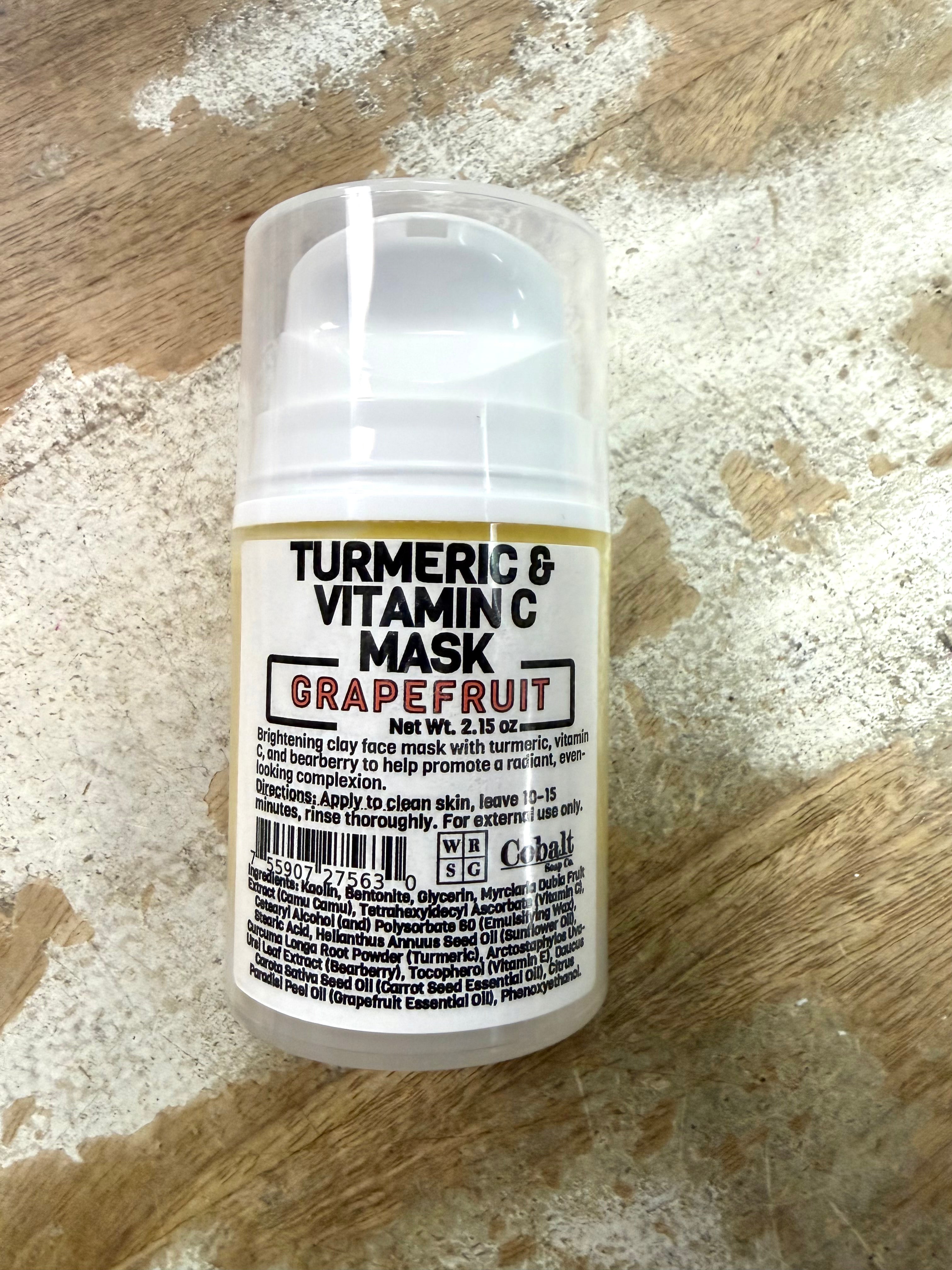 Turmeric & Vitamin C Brightening Face Mask