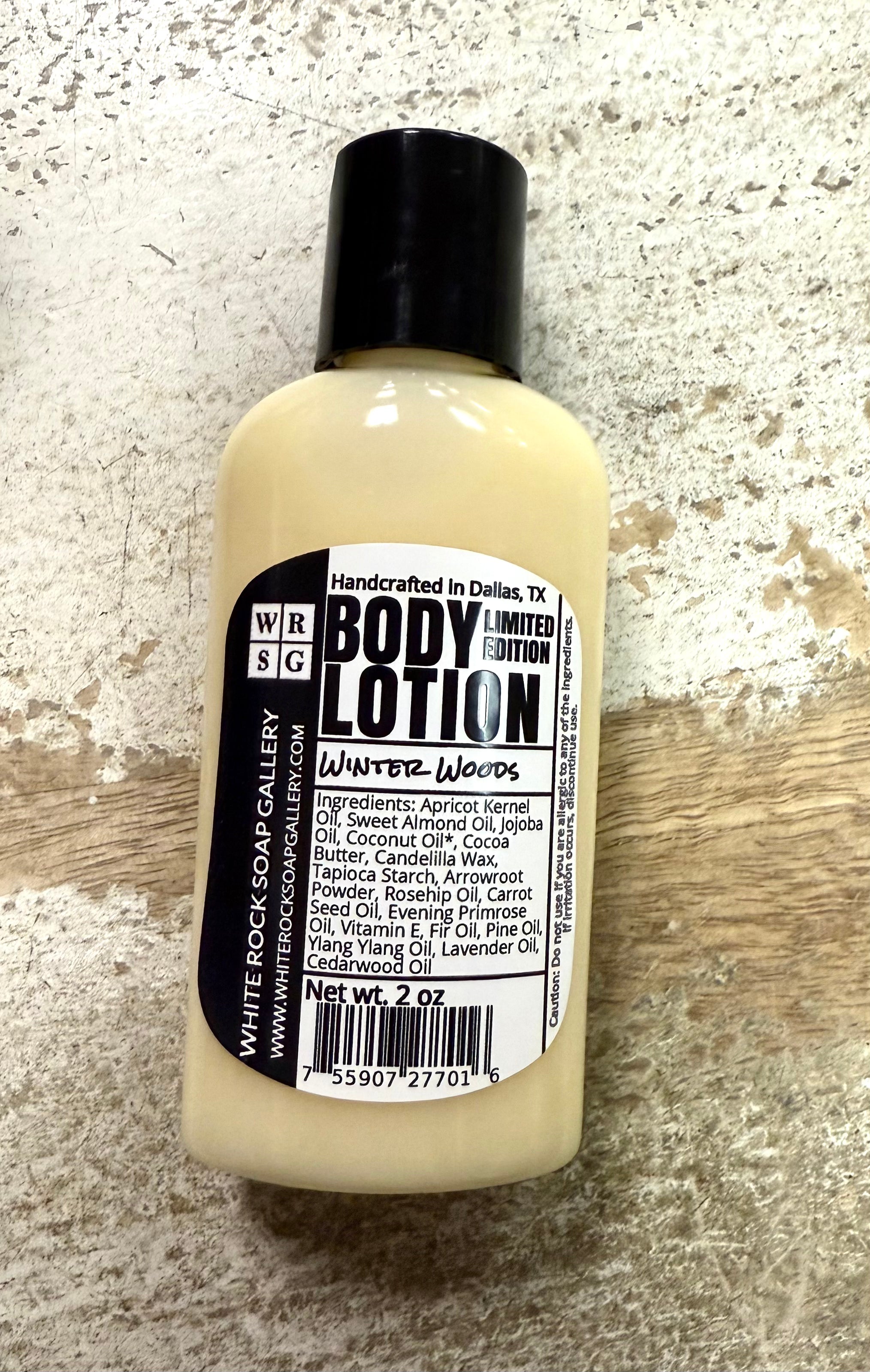 Travel Body Lotion - Limited Edition Winter Woods