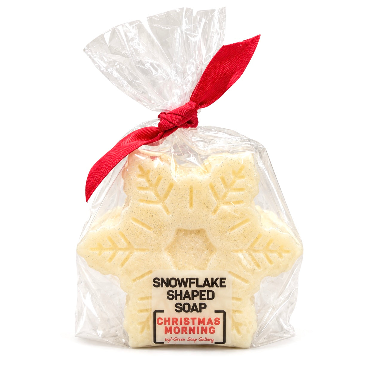 Christmas Morning Snowflake Soap