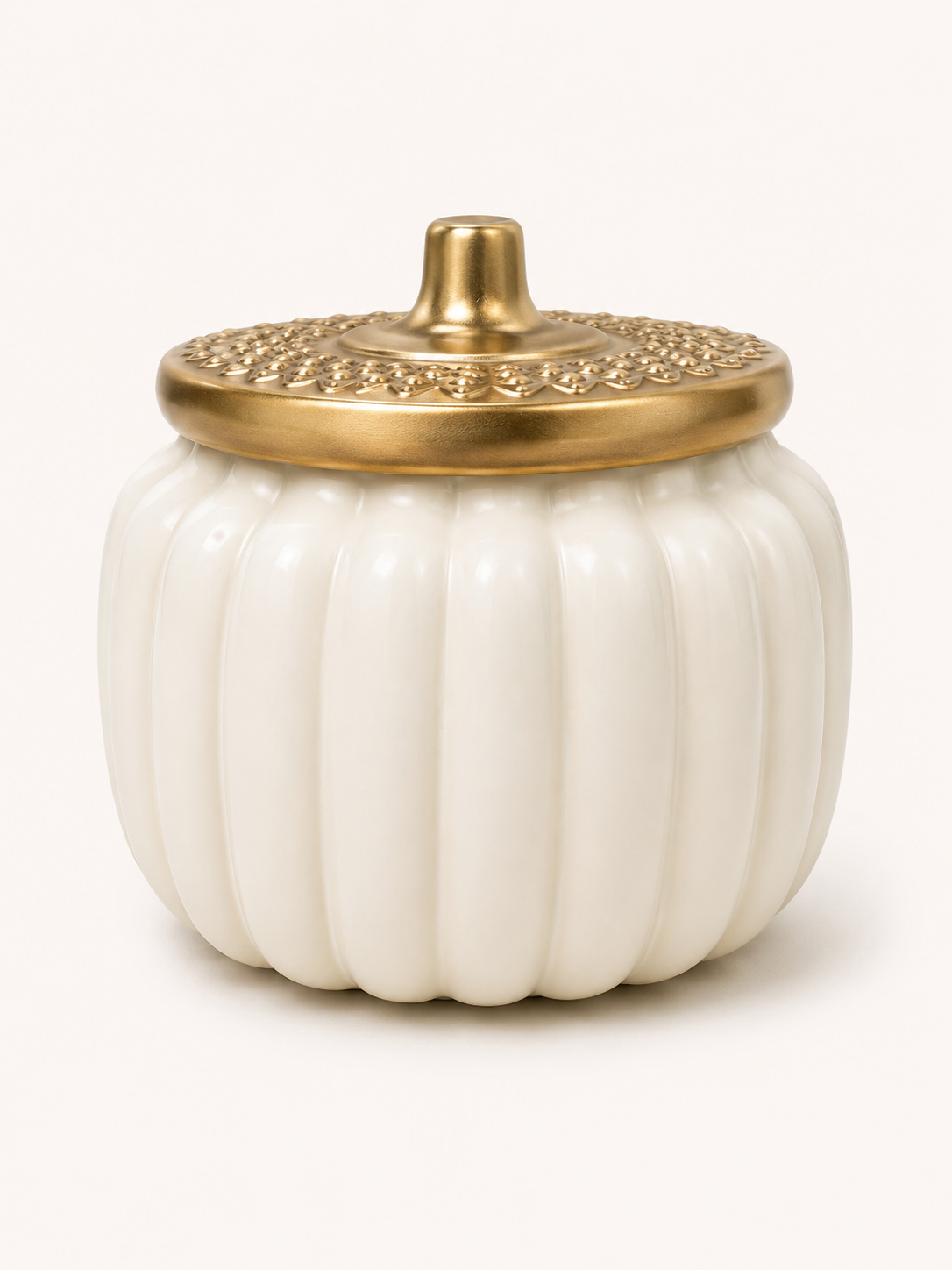 Limited Edition Ceramic 3-Wick Pumpkin Harvest Candle - 17.5 oz