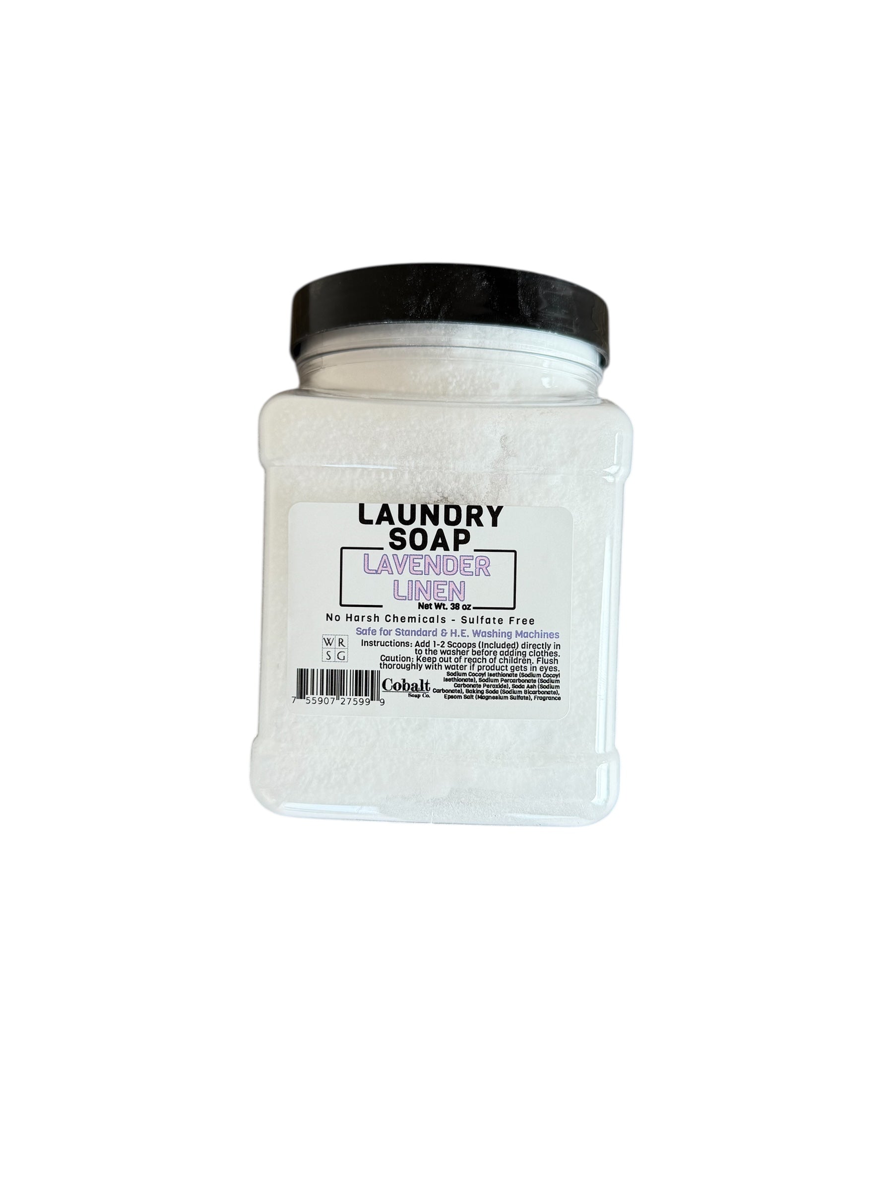 Cobalt Soap Laundry Soap Powder - Lavender Linen