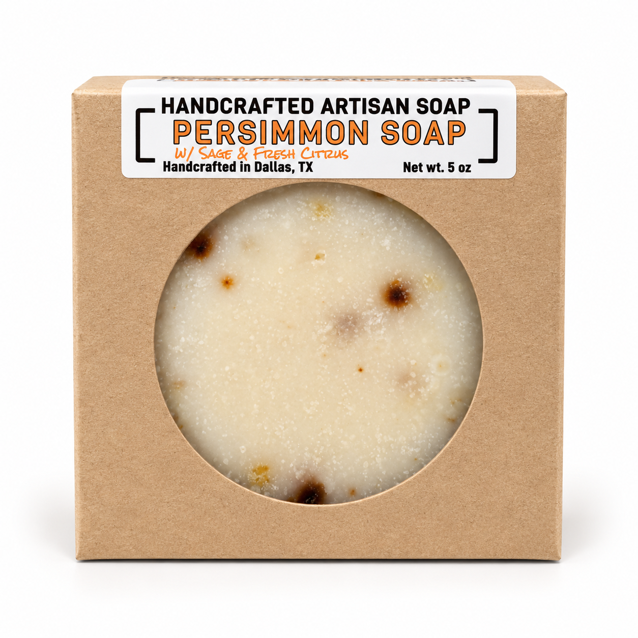 Persimmon Goat’s Milk Soap Bar