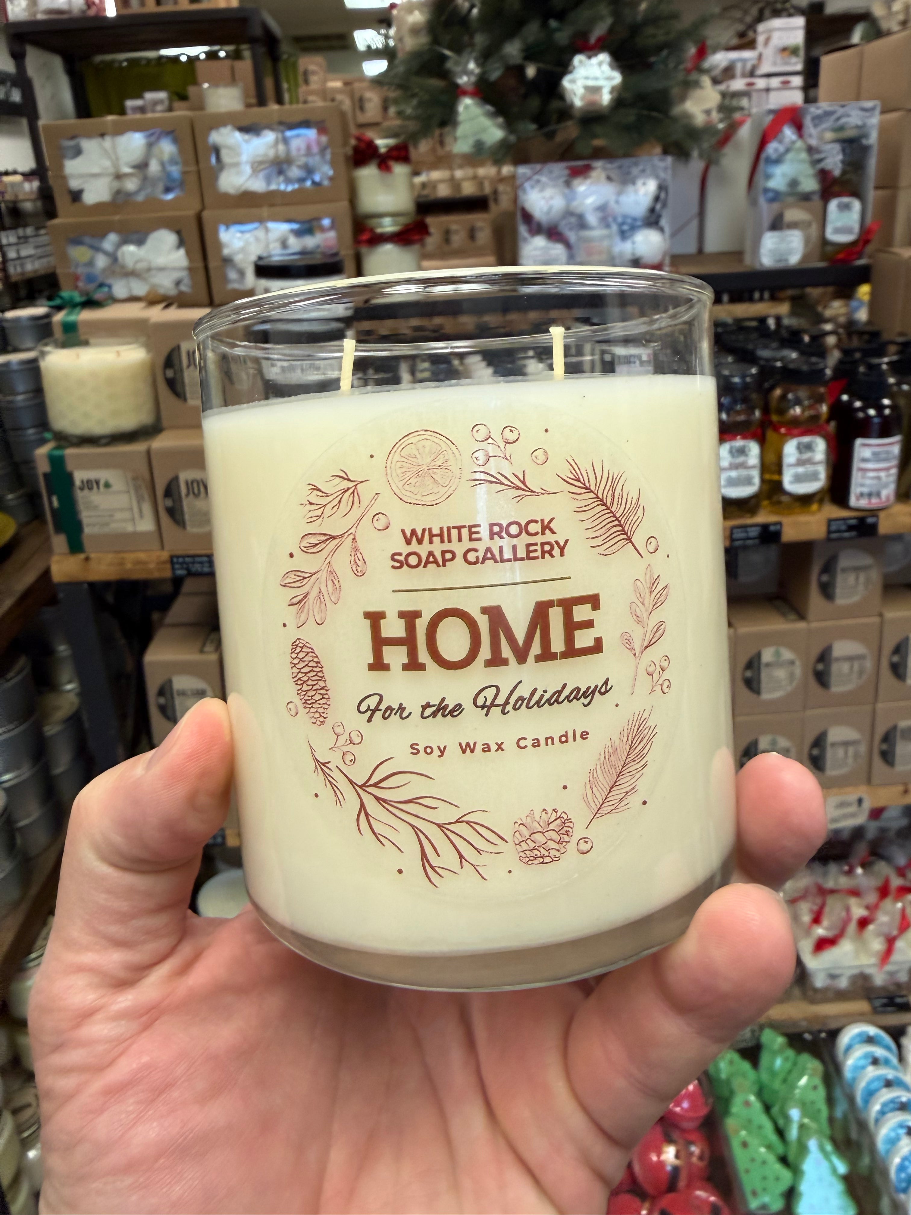 Home for the Holidays — 2-Wick Soy Wax Candle (22 oz Jar)