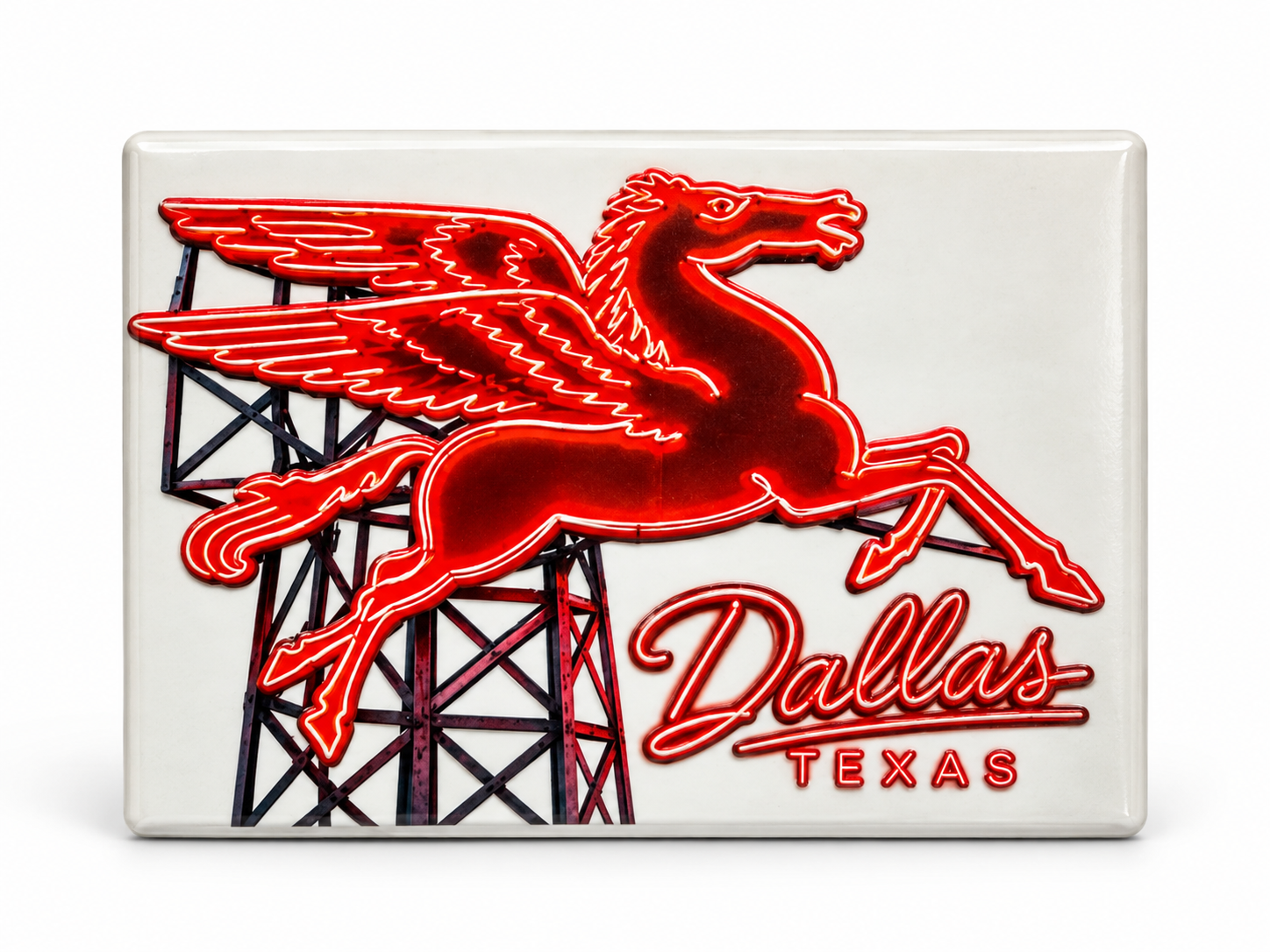 Dallas Pegasus Ceramic Magnet
