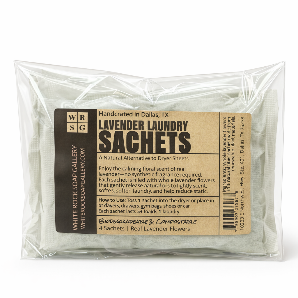 Lavender Laundry Sachets - 4 Pack