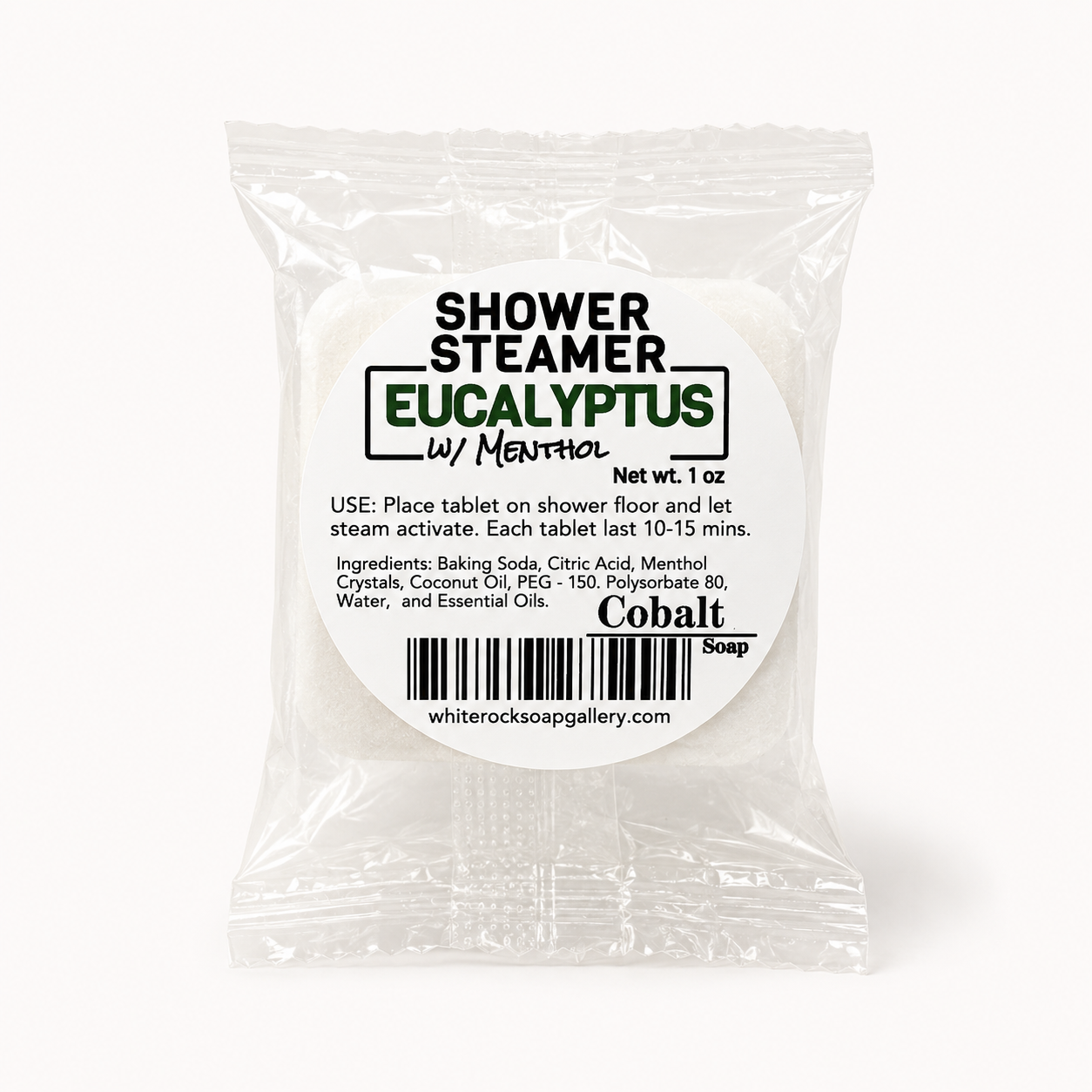 Cobalt Soap Eucalyptus Shower Steamer